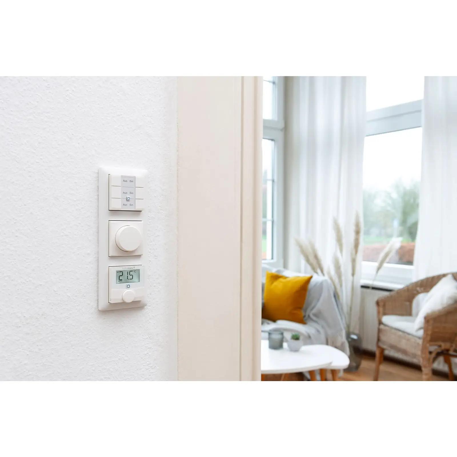 Homematic IP HmIP-BWTH termostaadid ja tarvikud – detailne lähivaade