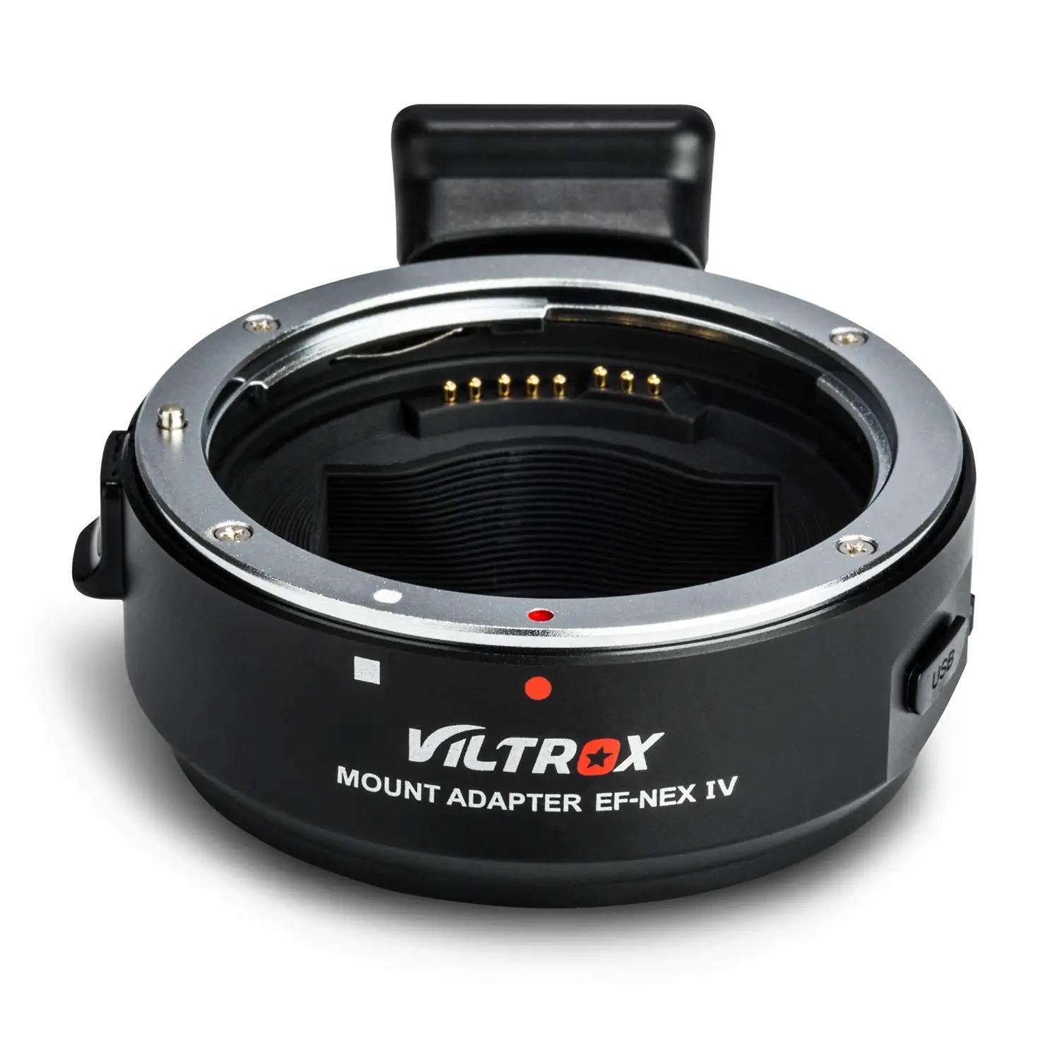 VILTROX adapter Canon EF–Sony E-mount kiire autofookusega – pakend ja tarvikud