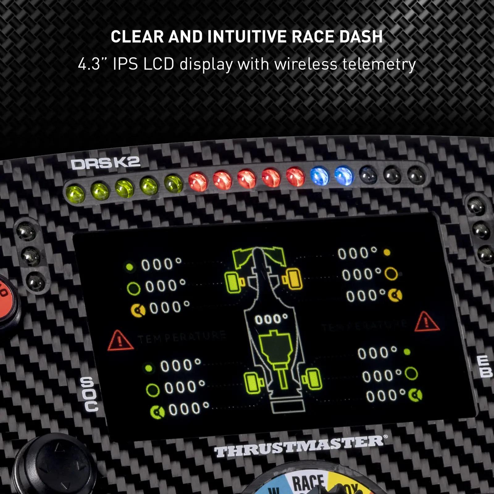 Thrustmaster Ferrari SF1000 ripats charm — karbonist juhtimine – pilt 8