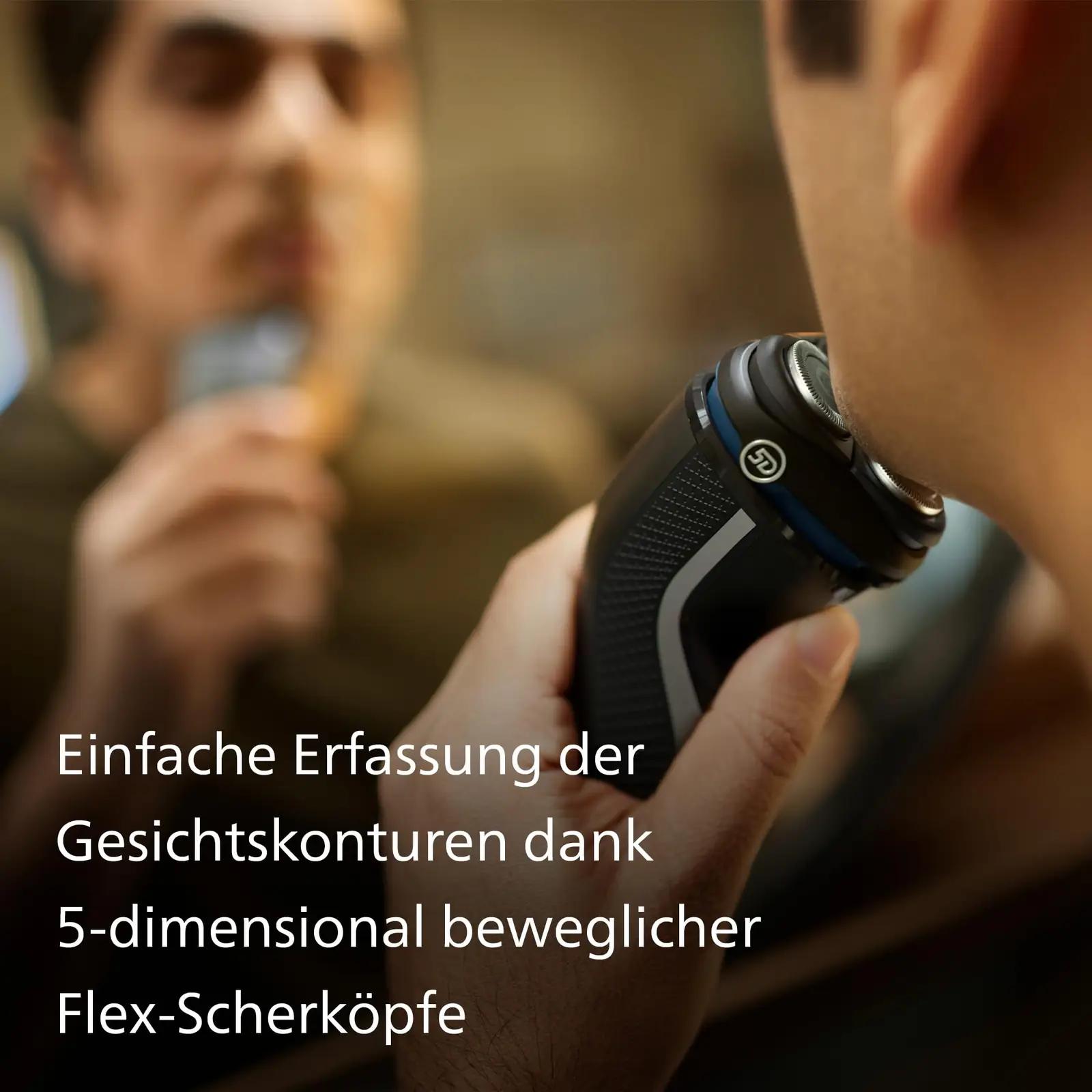 Philips Shaver Series 3000 — mugav märg-kuiv elektrinhabemik – kasutusnäide