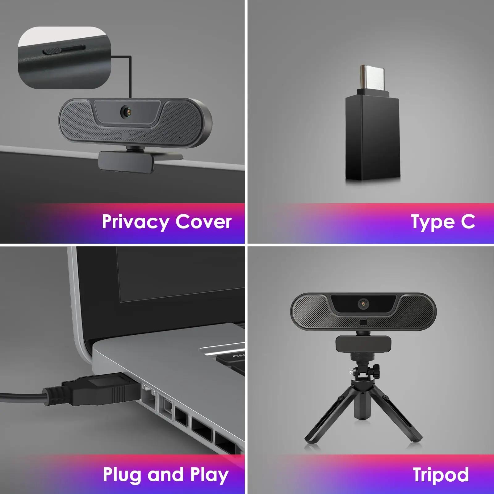 VIZOLINK 4K V20 veebikaamera – kvaliteetne konverentsikaamera – pilt 9