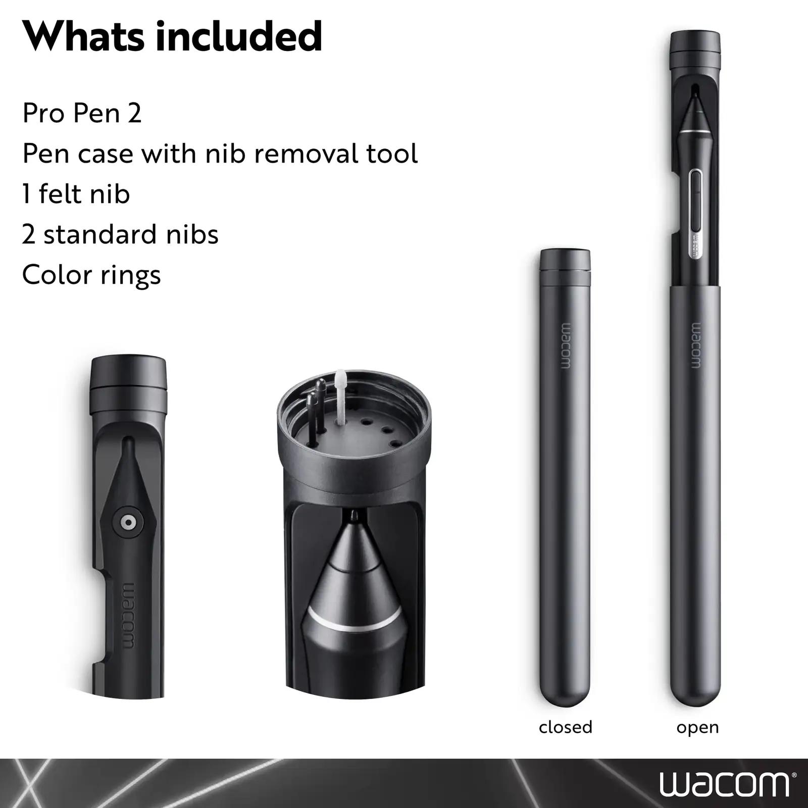 Wacom aluminiumist Pro Pen 2 – täpne joonistuspliiats KP504E – pilt 6
