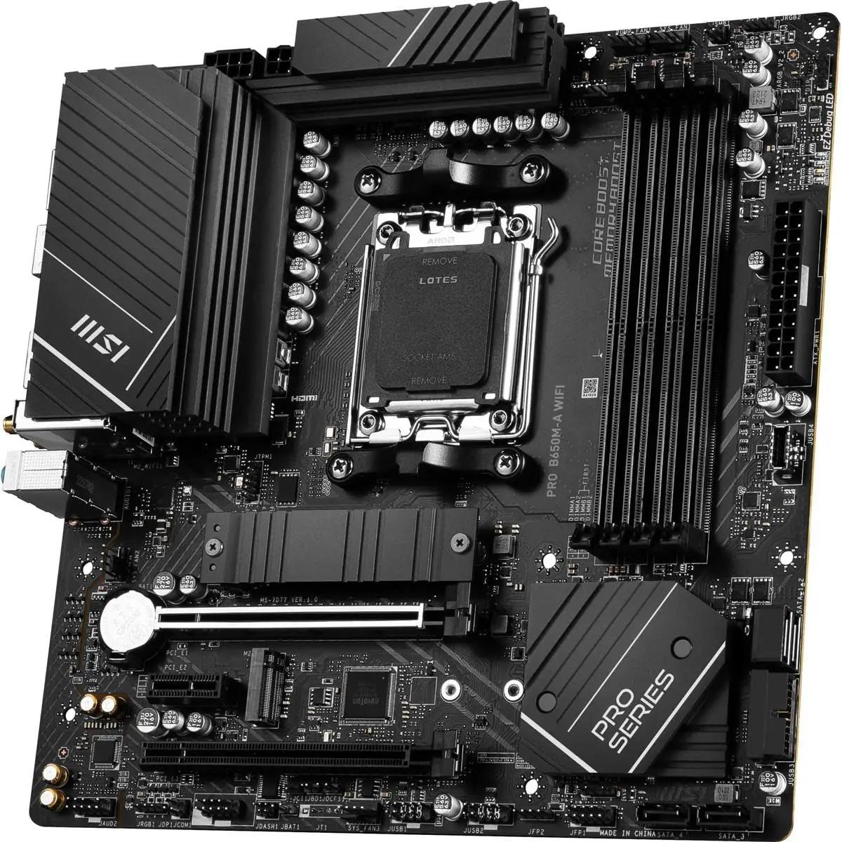 MSI emaplaat PRO B650M-A WIFI – stabiilne DDR5 mATX valik – kasutusnäide
