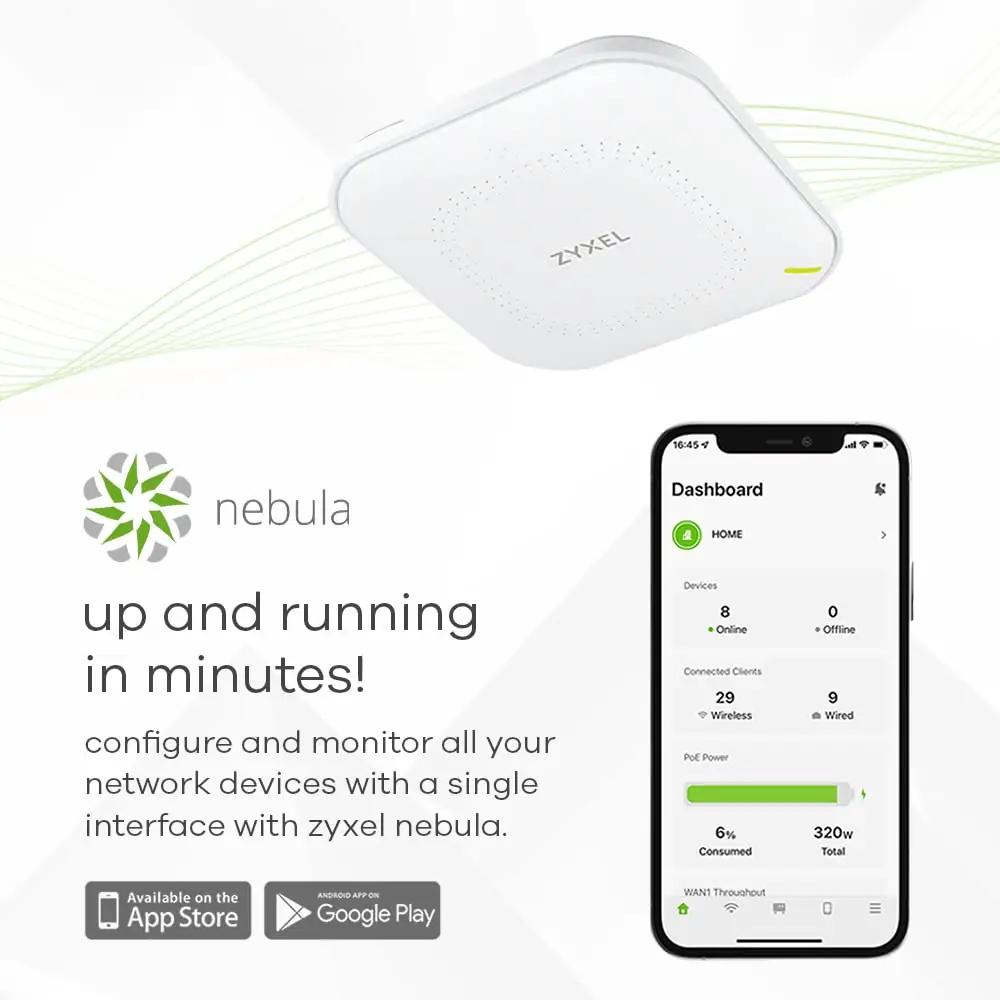 ZYXEL vastupidav AX3000 WiFi 6 access point – ärikasutus – pilt 7