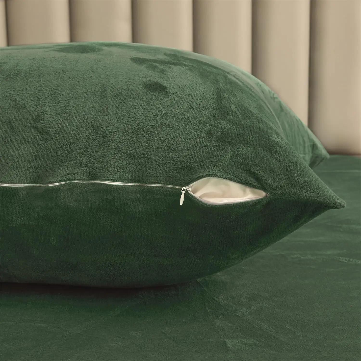 Gezu sametist flanellvoodipesu — soe ja luksuslik 140×200 cm – pilt 8