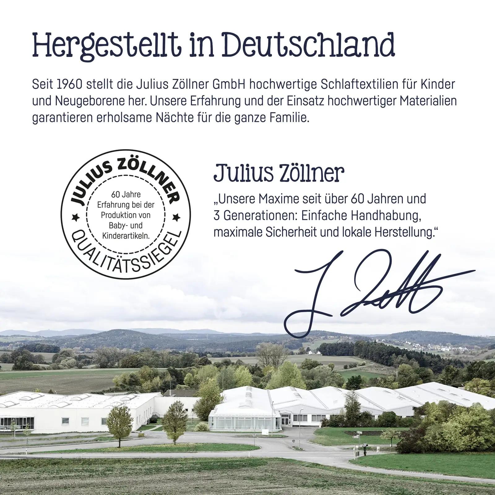 Julius Zöllner hügieenne beebitekk 80×80 + padi – pilt 8