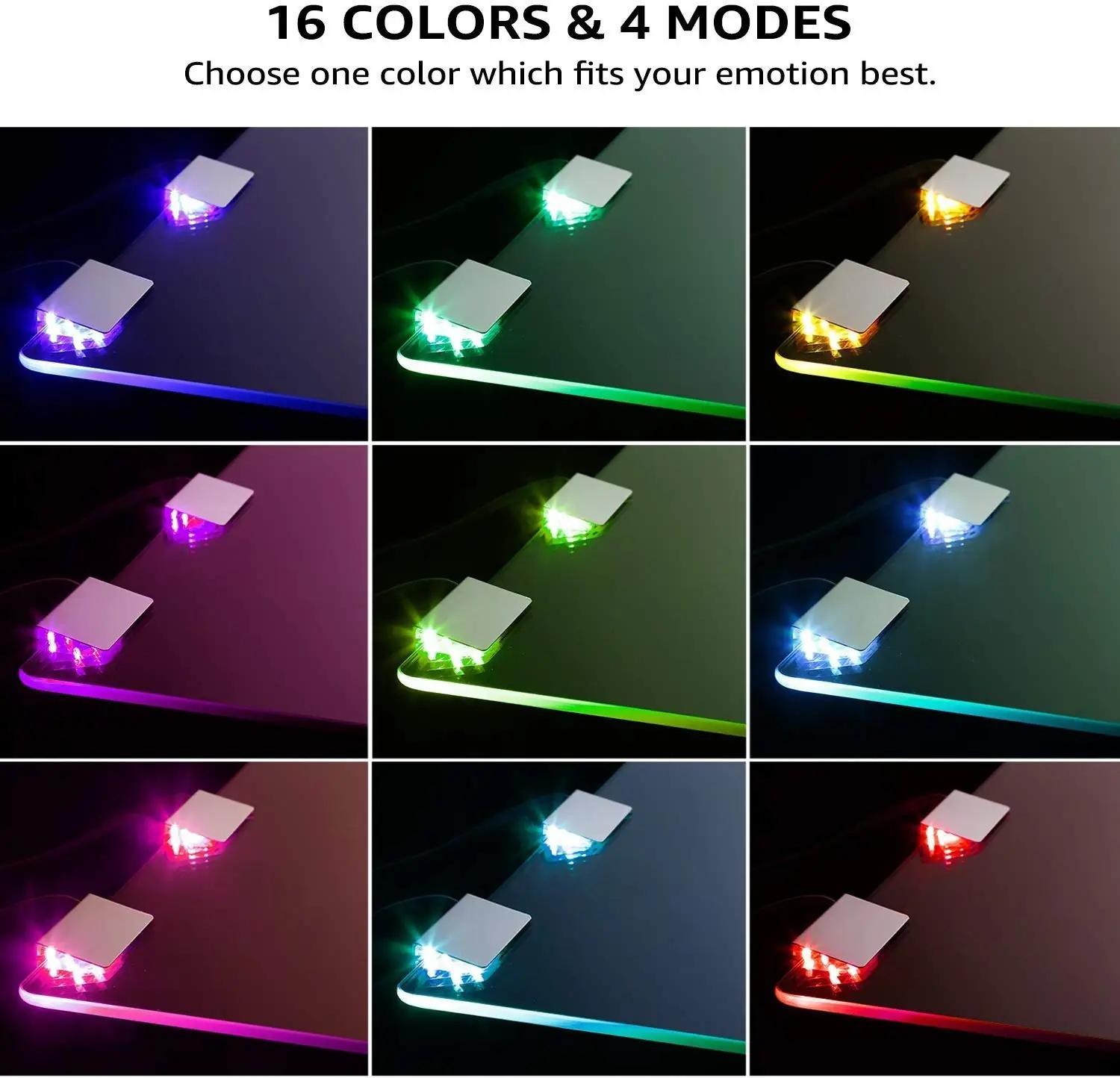 ACCE roostevaba klaasile paigaldatav LED RGB valgustus – detailne vaade