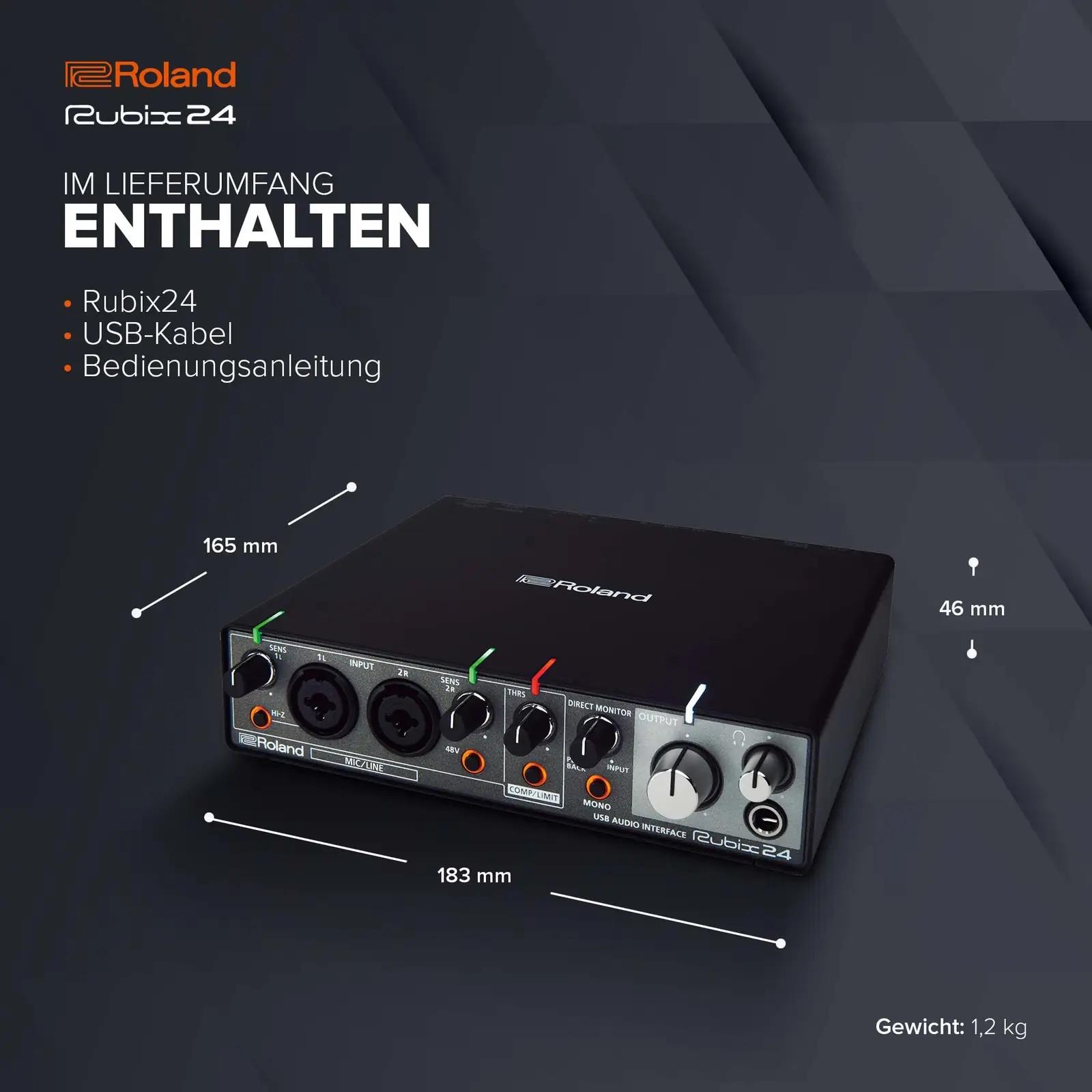 Roland kvaliteetne USB-audioliides – kompaktne salvestamiseks – pilt 6