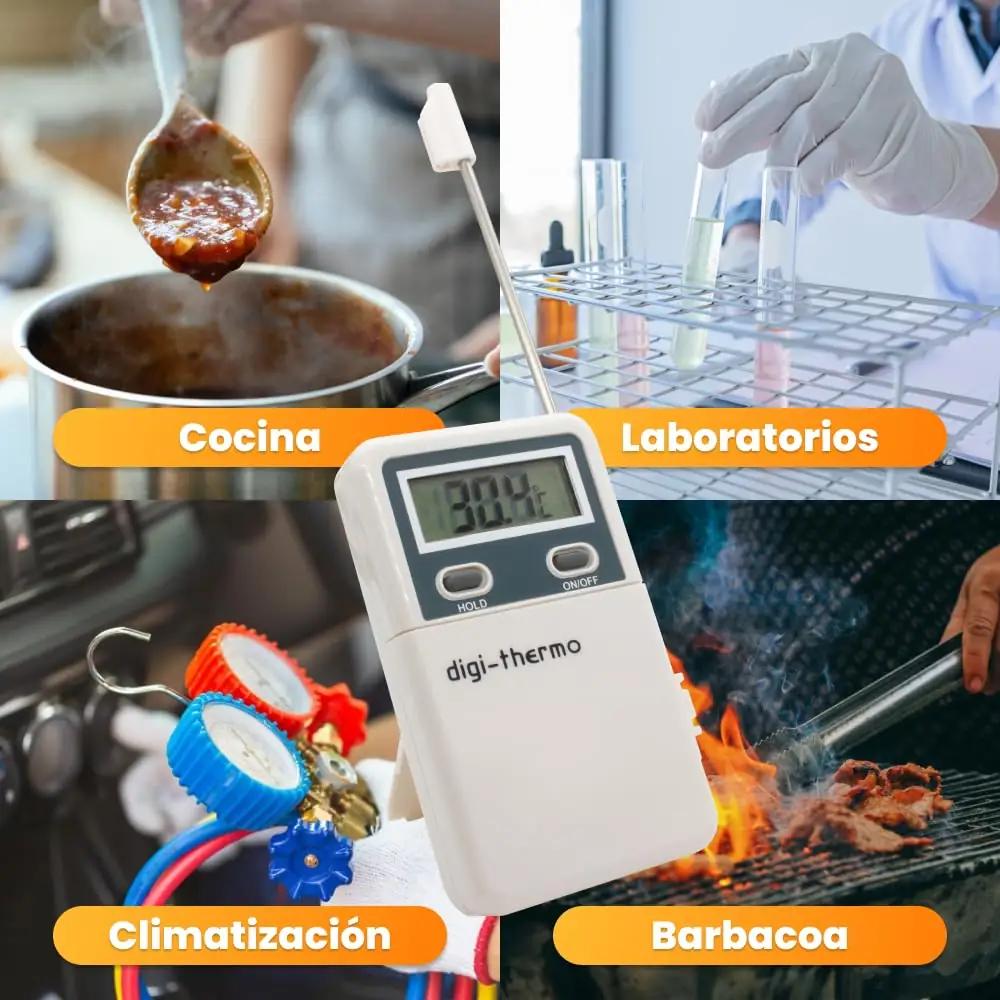Ralertreik PTFE käeshoitav termomeeter – täpne kuni 300 °C – kasutusnäide