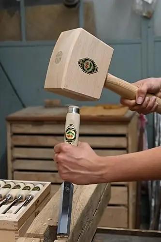 KIRSCHEN puidutöötlemise meistrikomplekt – 6 teraga stechbeitel – pilt 9