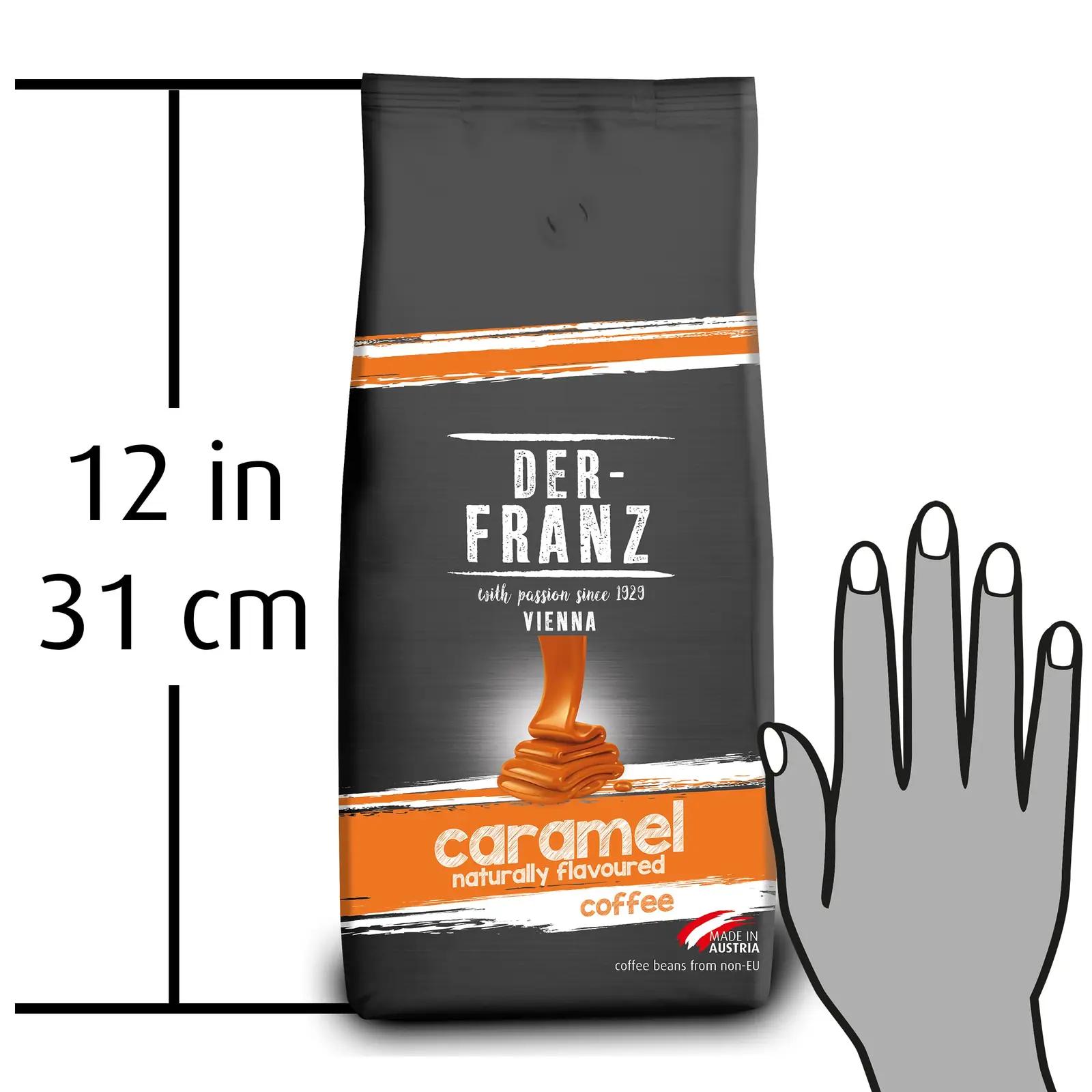 Der-Franz karamelline jahvatamata kohv 1 kg – pehme maitse – pilt 8
