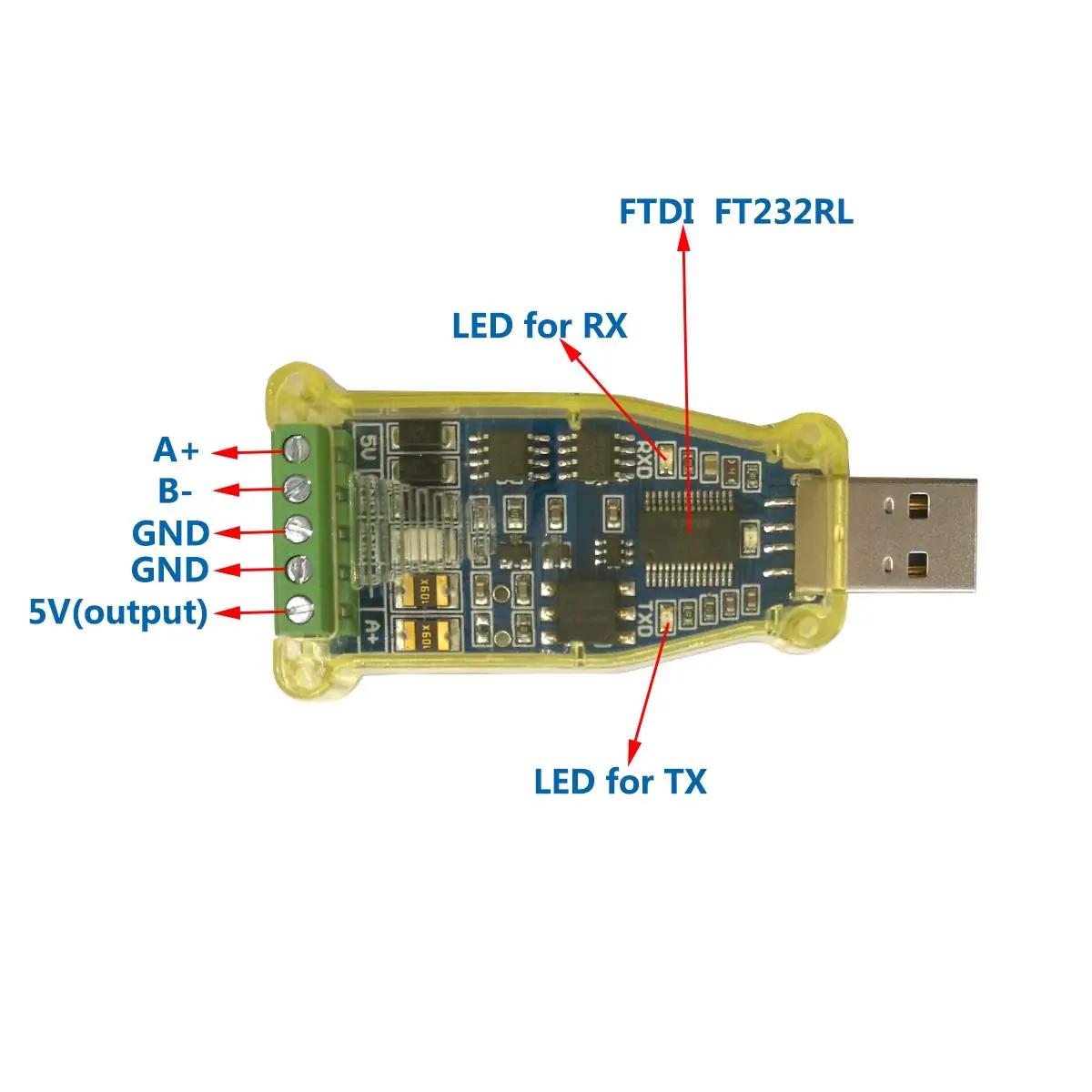 DSD TECH USB–RS485 adapter – vastupidav ühendus tööstusele – pilt 6