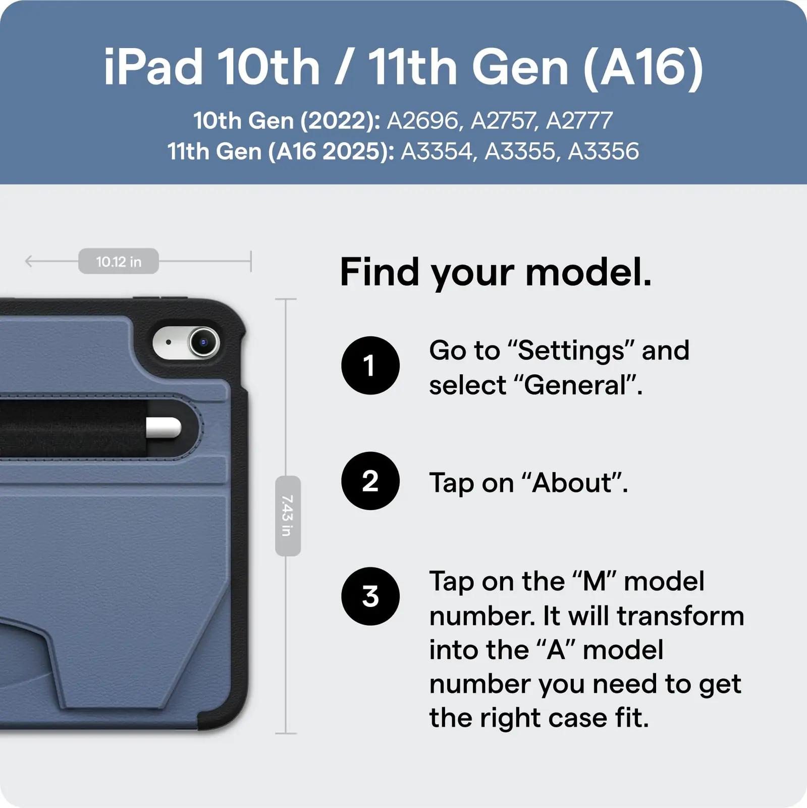 ZUGU CASE ZG-22-10THBLK ümbrised – detailne lähivaade