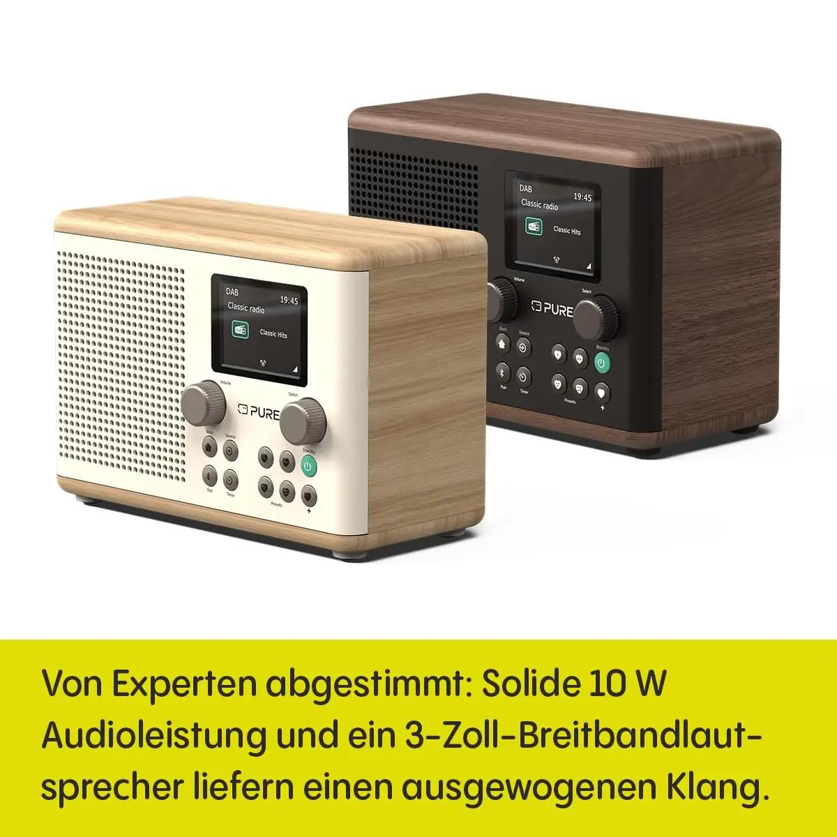 Pure Classic H4 puidust köögiraadio – klassikaline muusikaelamus – lisavaade