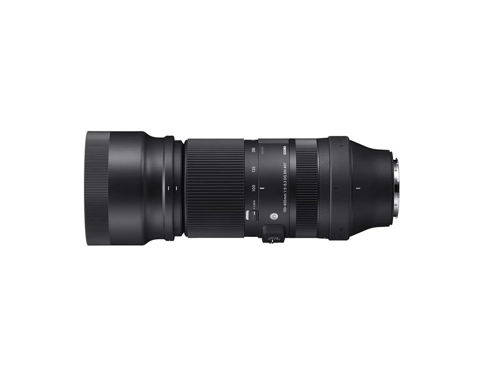 Sigma telefotoobjektiiv 100–400mm — sobib Sony E bajonetile
