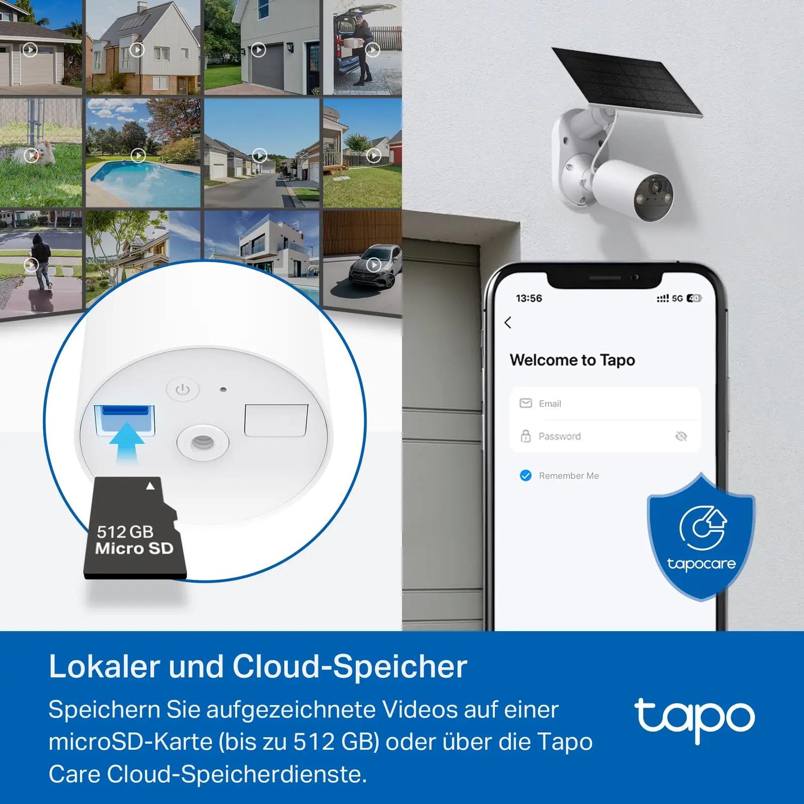 Tapo metallist välikaamera koos päikesepaneeliga — turvaline – pilt 8