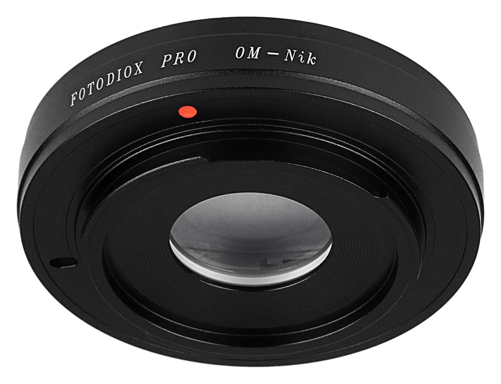 Fotodiox vastupidav metallist adapter Olympus OM objektiividele – pakend ja tarvikud