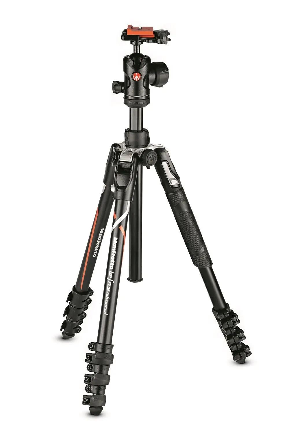 Manfrotto alumiinium reisistatiiv Sony Alpha jaoks — kerge ja – kasutusnäide