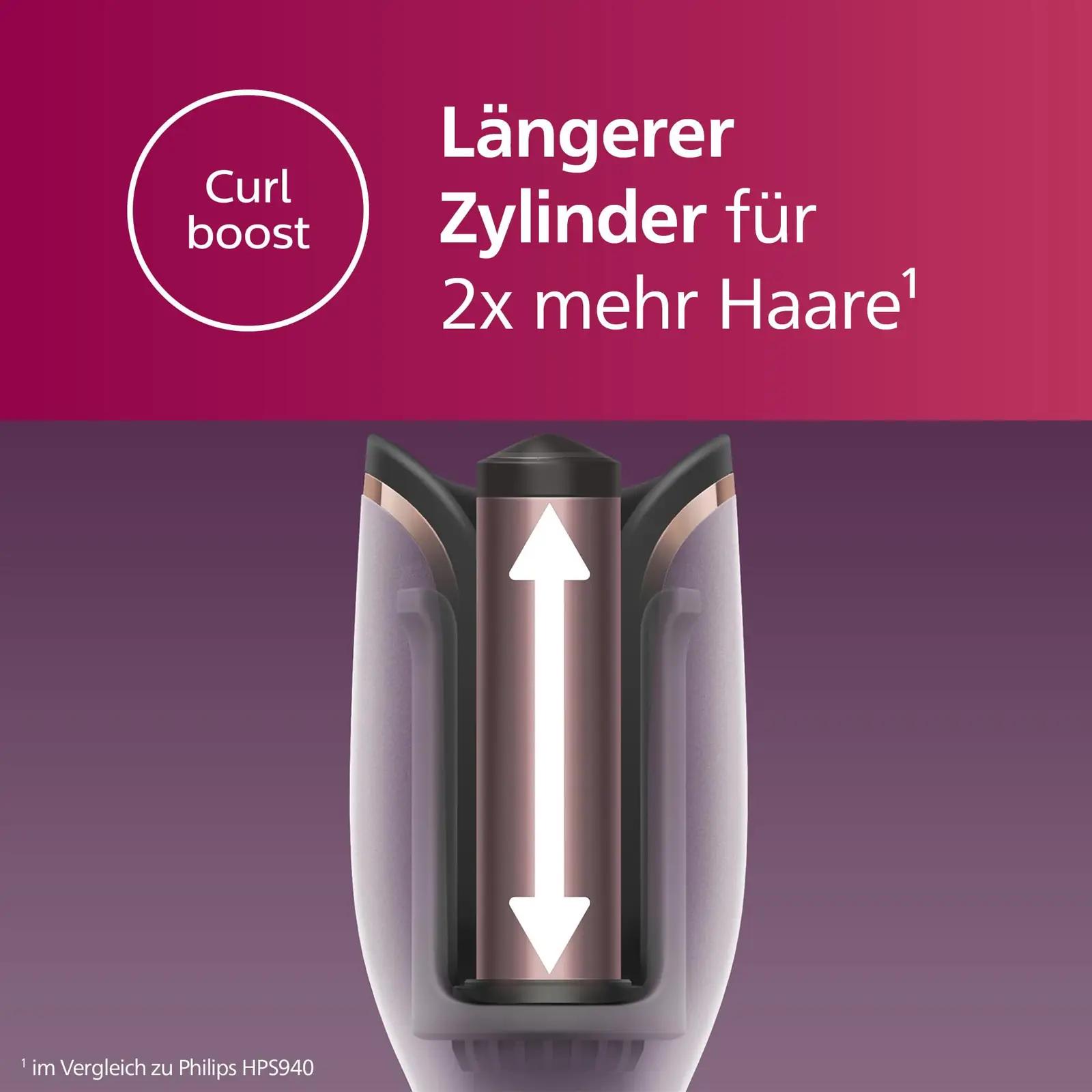 Philips keramiast lokitangid volüümi ja sära lisamiseks BHB878/00 – kasutusnäide