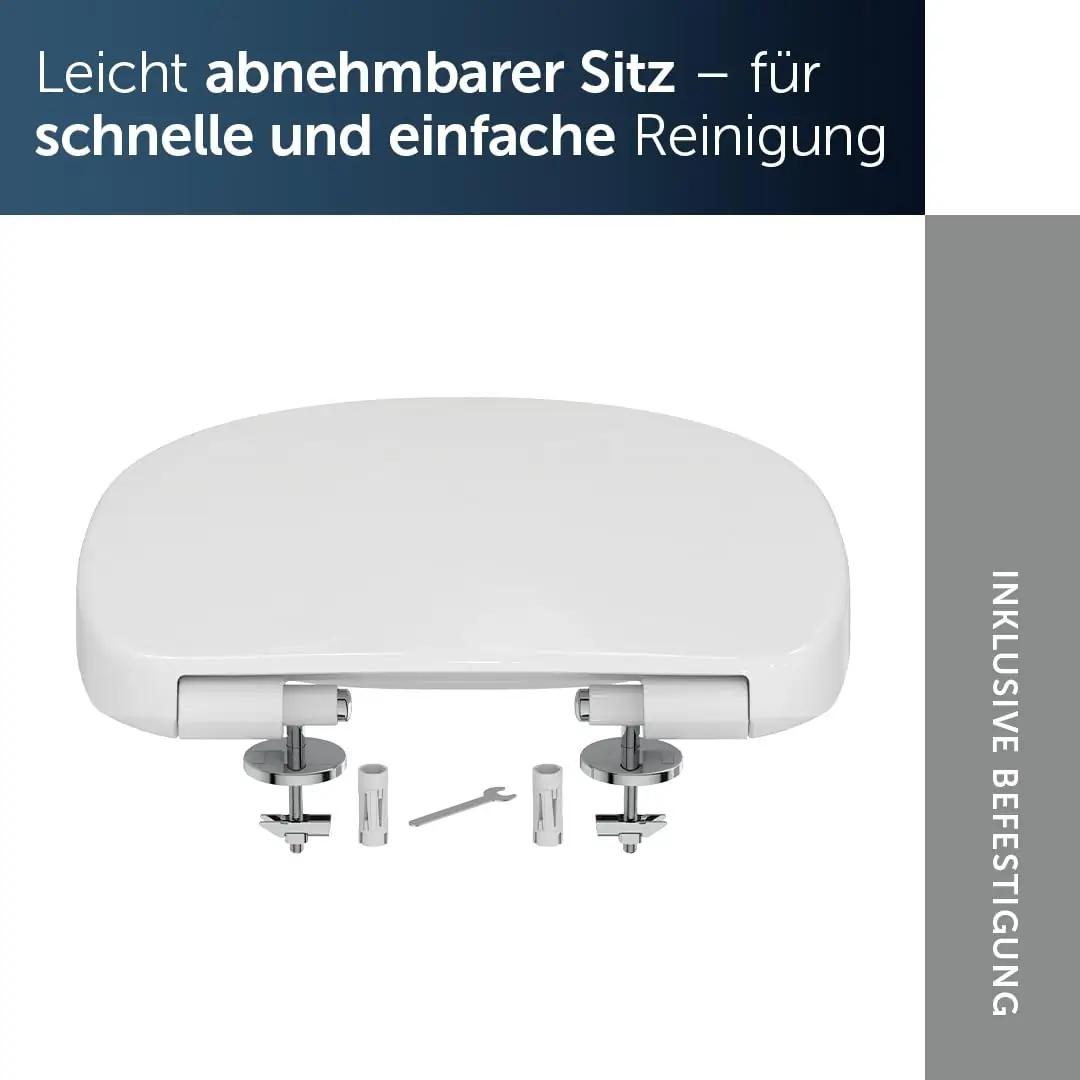 Ideal Standard Duroplastist ümardatud WC-pann, pehme sulgumine – pilt 6
