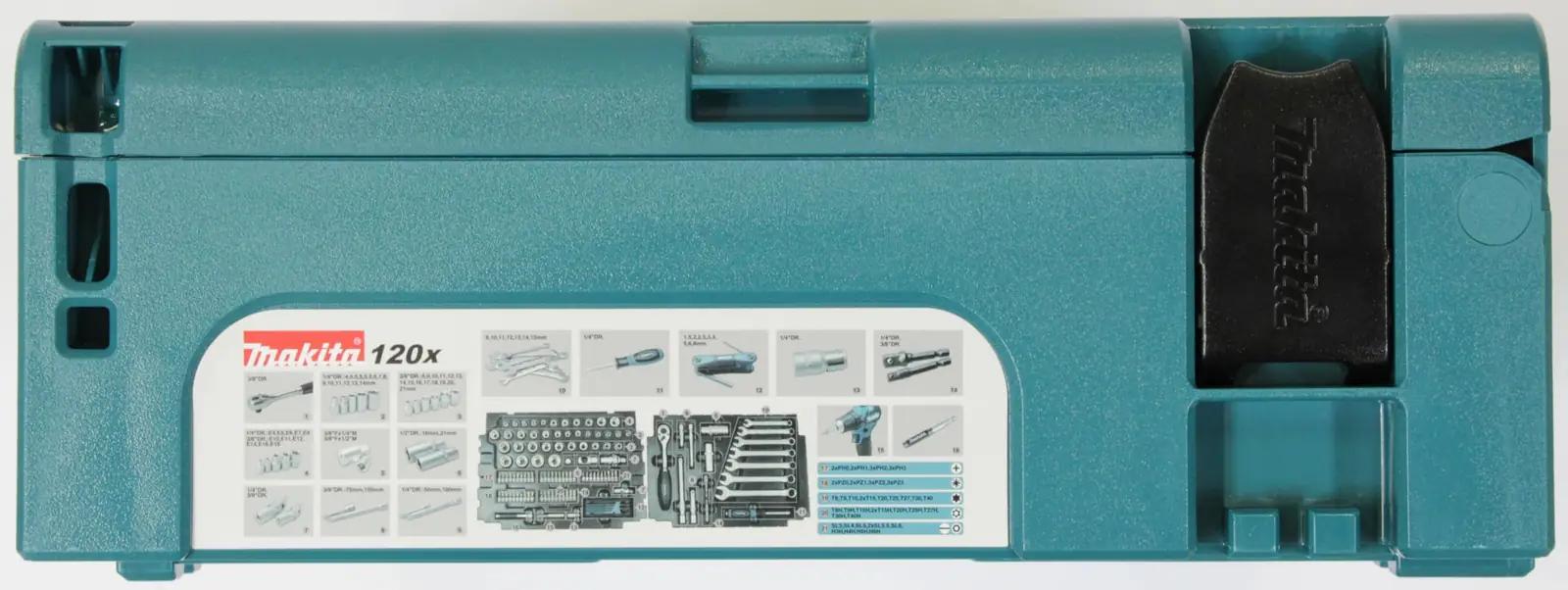 Makita vastupidav kromivanan terasest tööriistakomplekt – pilt 10