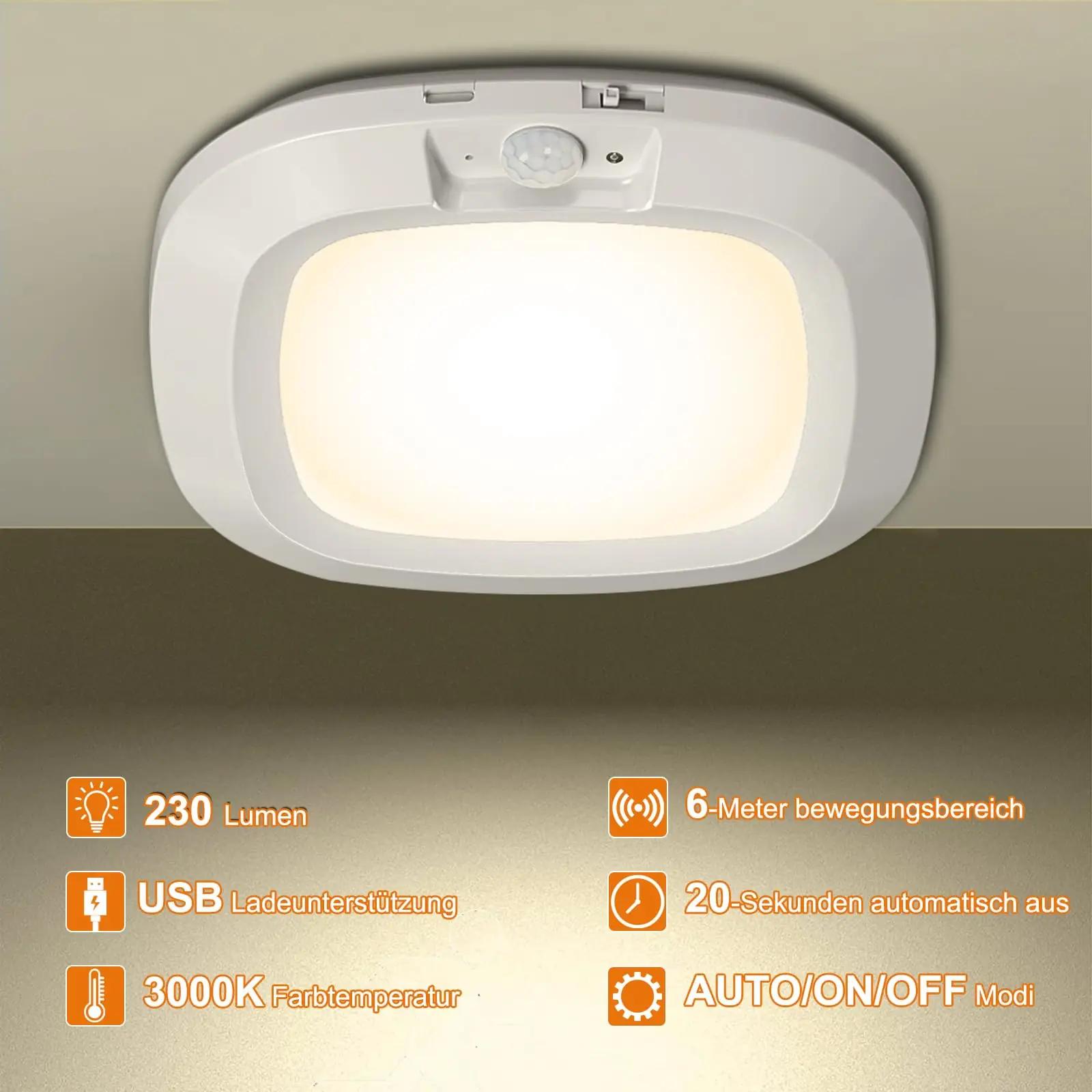 Bemexred LED laelamp liikuvanduriga — soe lisavalgus 2tk – detailne vaade