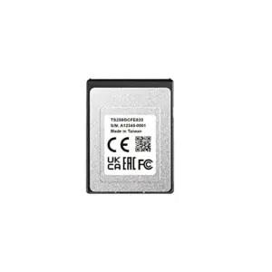 Transcend TS256GCFE820 salvestusseade – detailne lähivaade