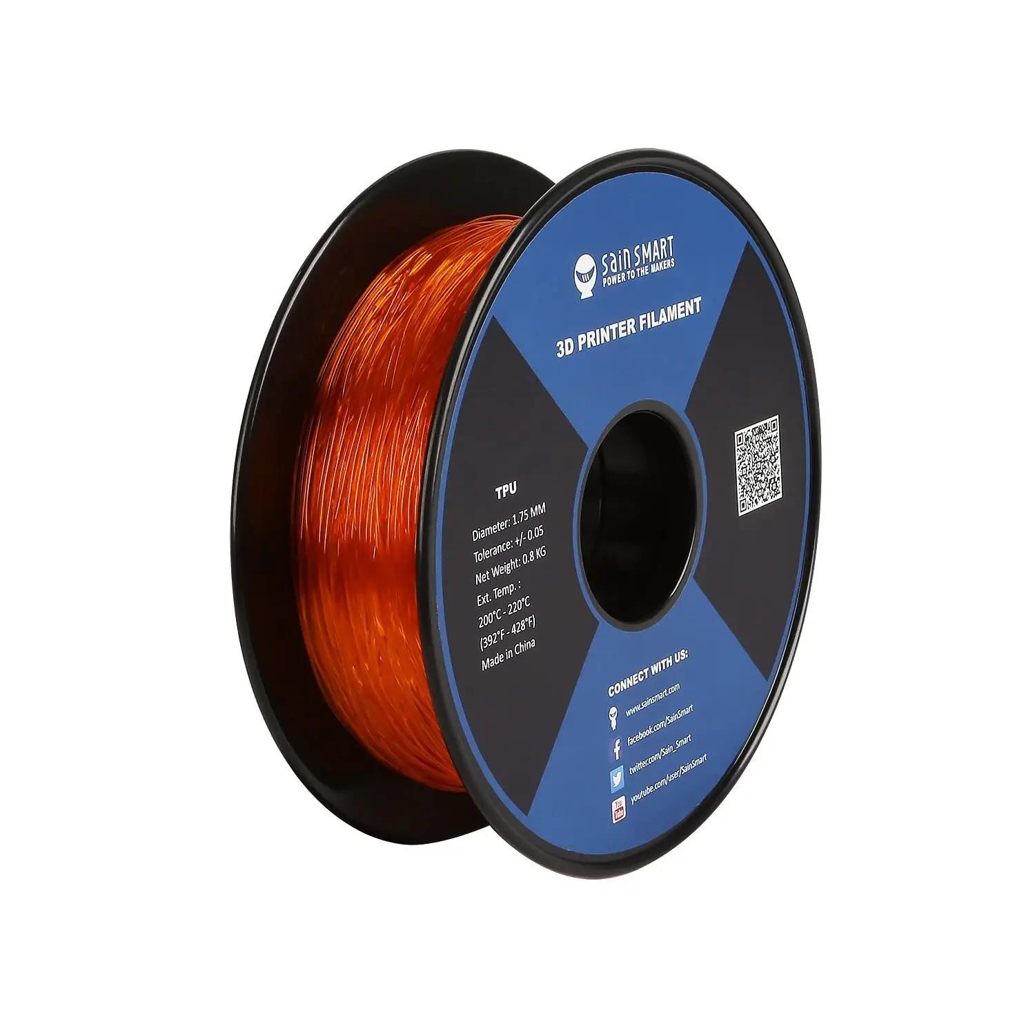 sainsmart elastne TPU filament 1,75 mm – vastupidav ja painduv