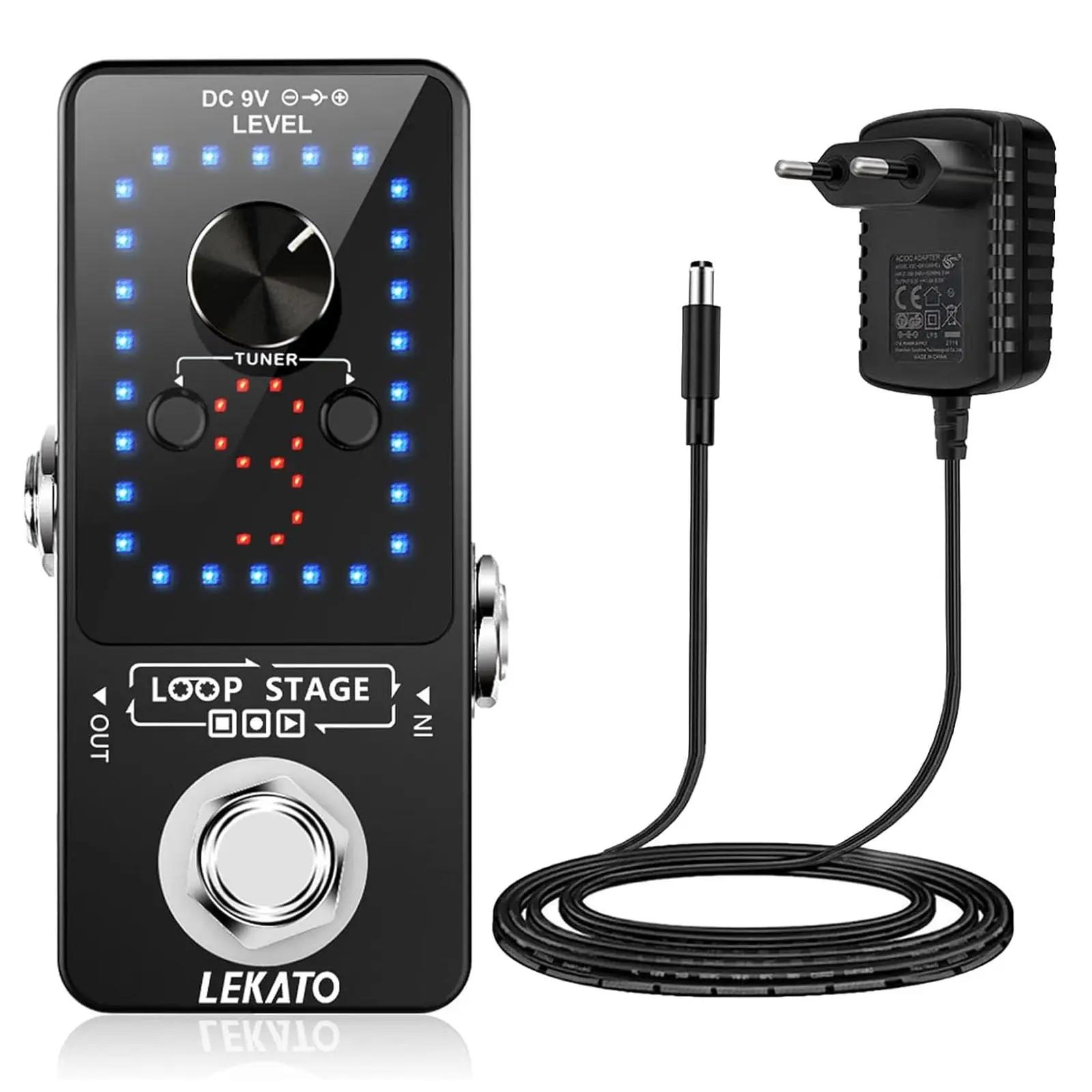 LEKATO looper kitarrile — 9 salvestust, 40 minutit kordamist