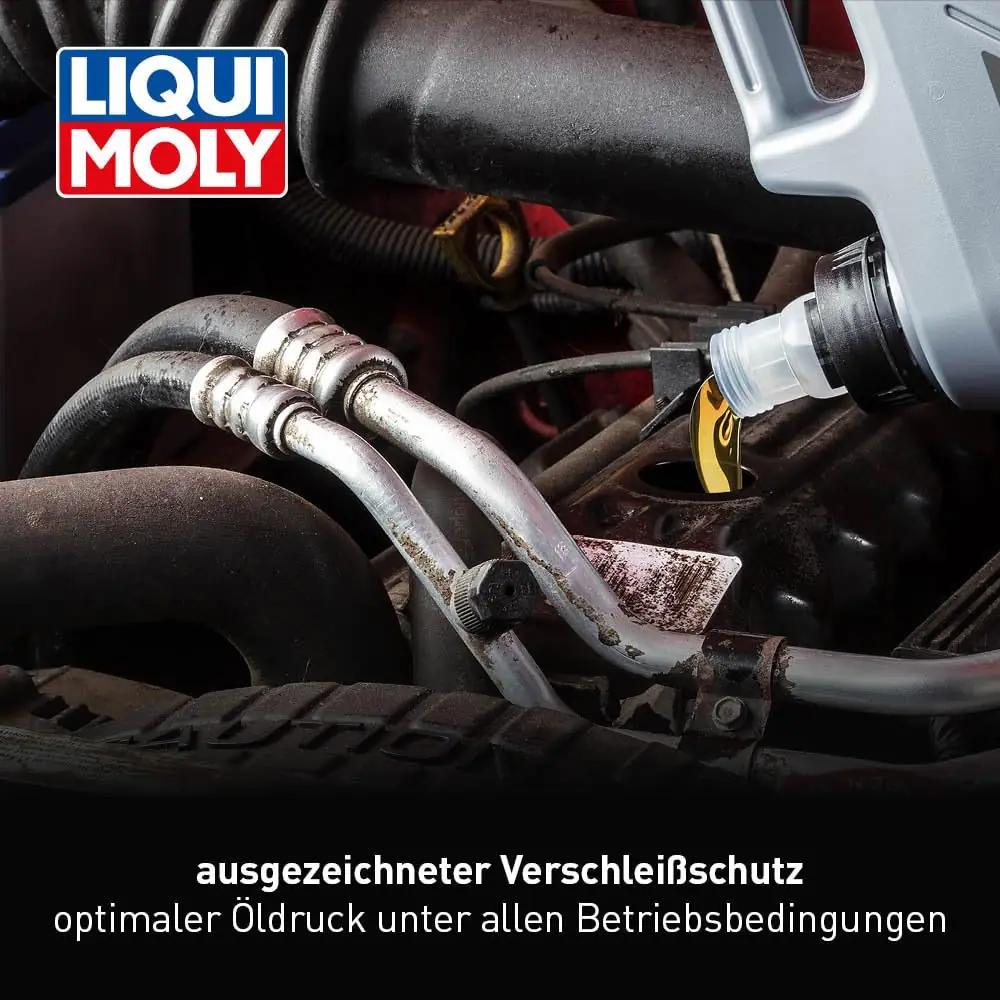 Liqui Moly 5 L 0W-20 erimootoriõli – kütusesäästlik kaitse – kasutusnäide