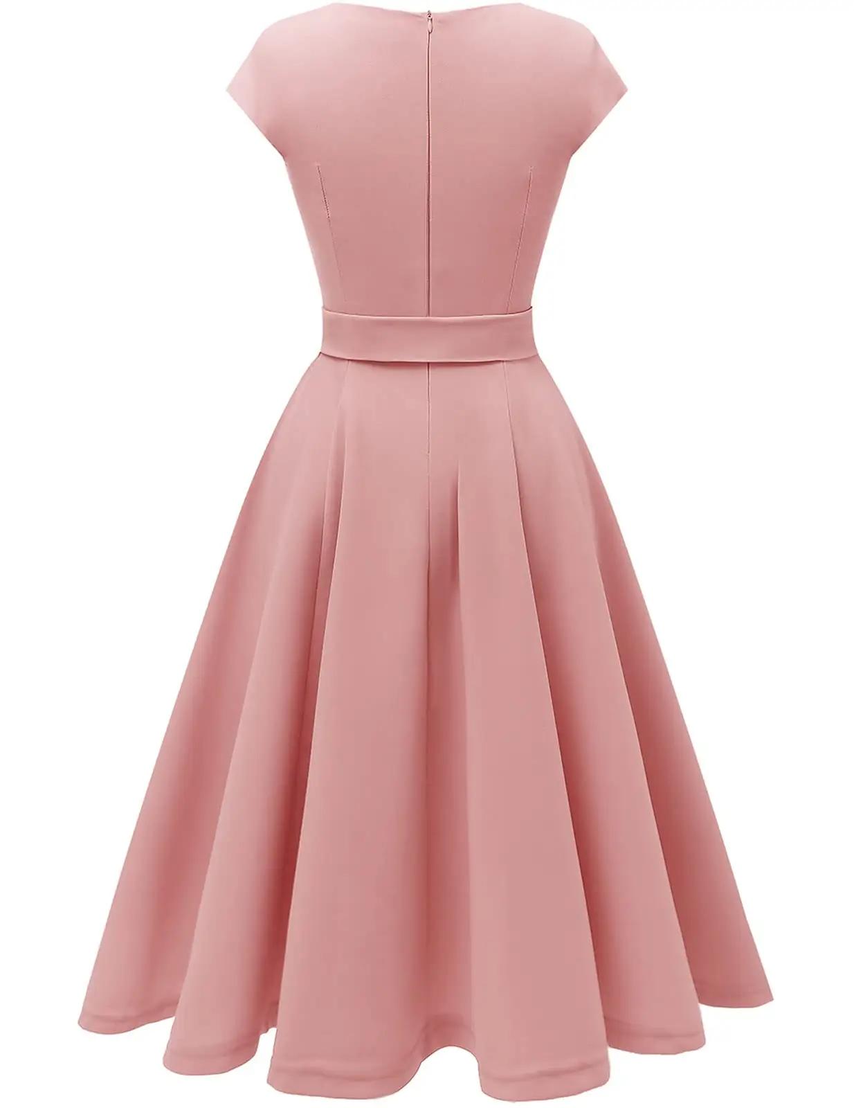 DRESSTELLS roosa vintage kokteilkleit — elegantne kingiidee – kasutusnäide