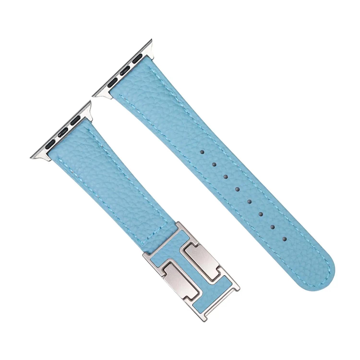 Tekvon nahast magnetrandmepael Apple Watchile — elegantne ja – pilt 7