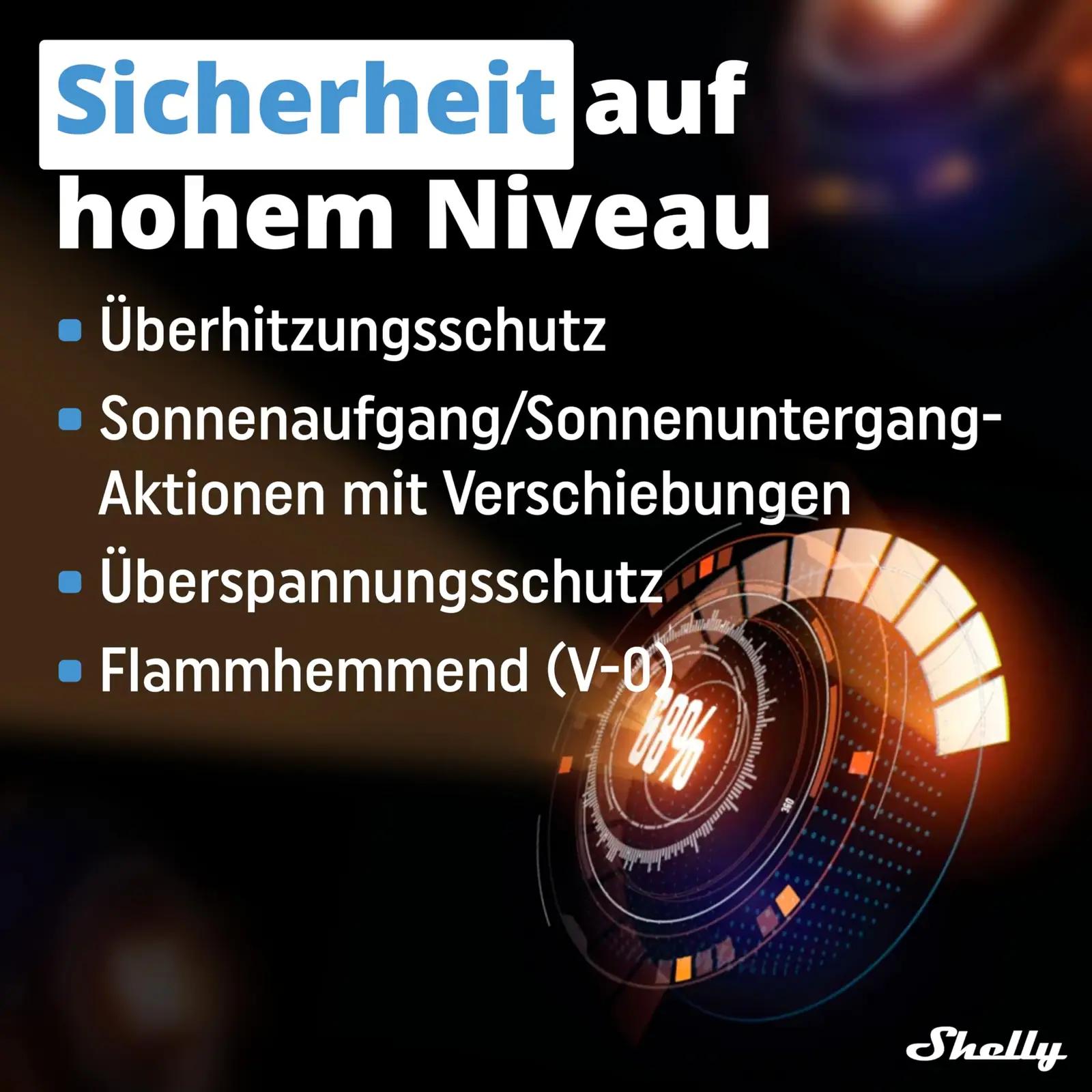 Shelly nutikas DIN-kiskuse relee 2-kanaliline — tugev 25A – pilt 7