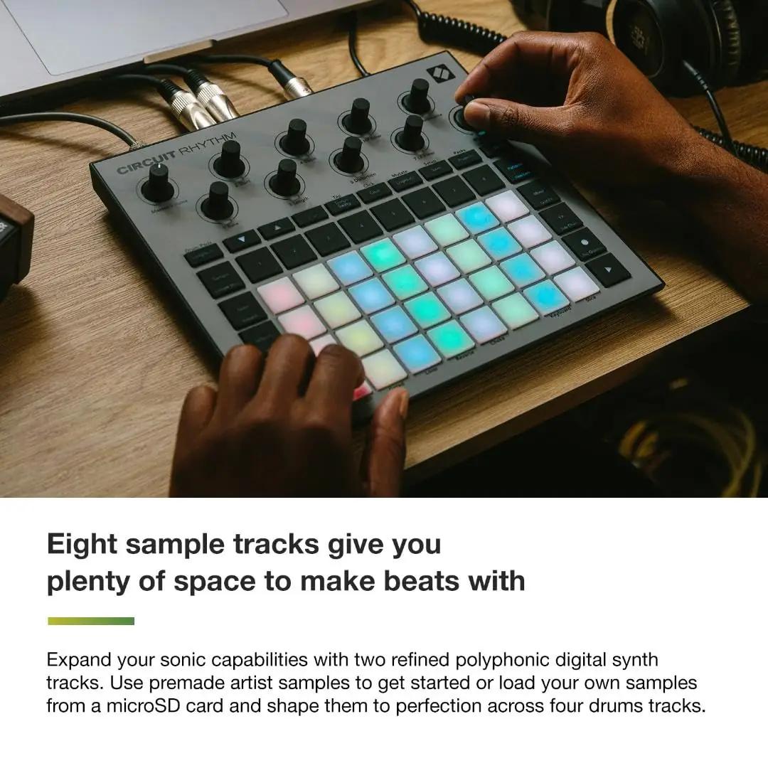 Novation groovebox ja sampler — robustne vinüülmaterjal – pilt 6
