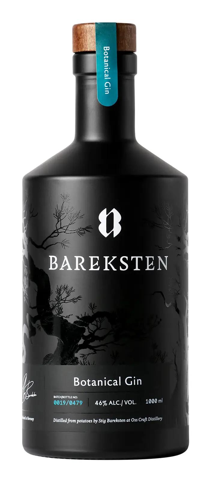 Bareksten taimne gin 1000 ml — naturaalsed botaanikalõhnad