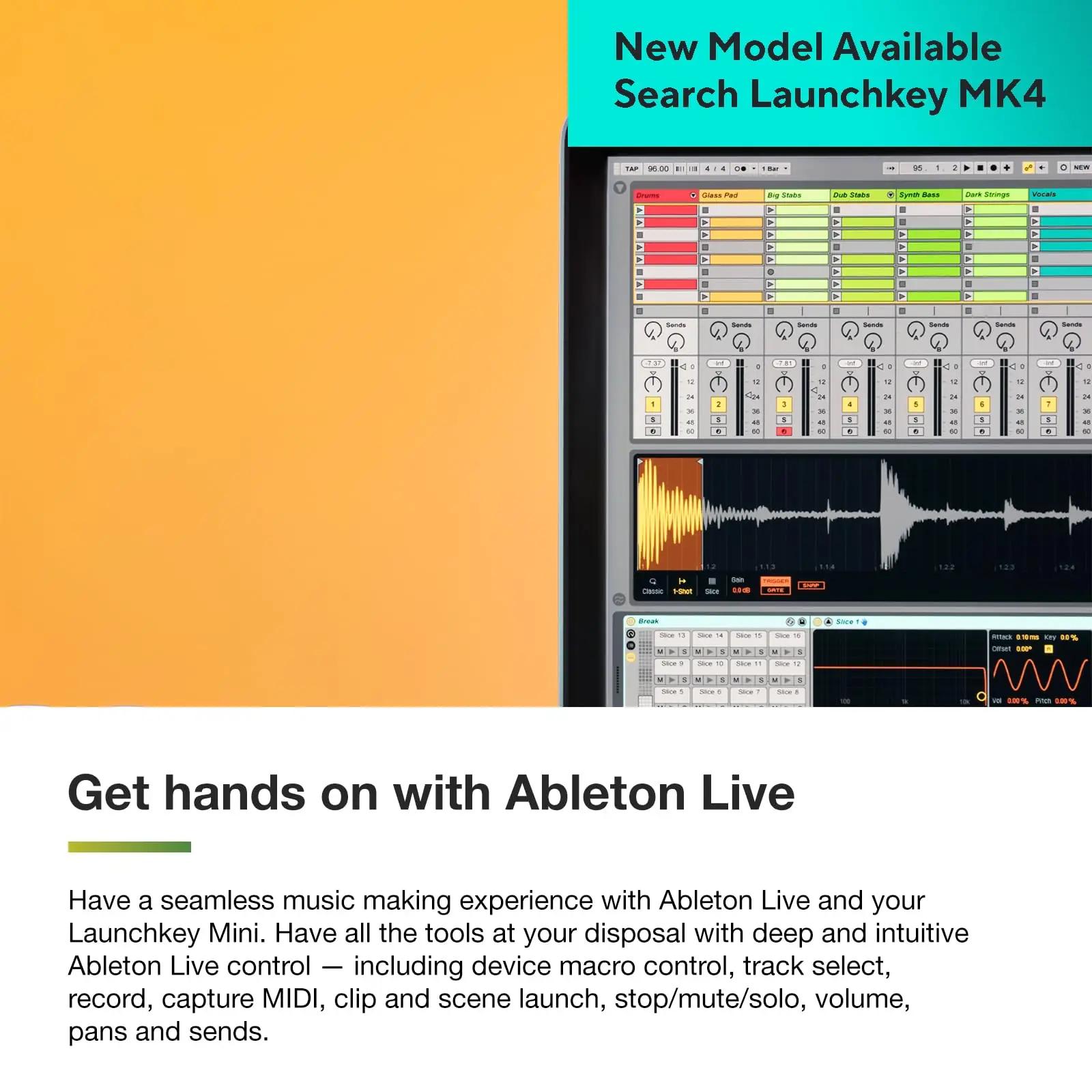 Novation AMS-LAUNCHKEY-MINI-MK3 muusikainstrumendid ja dj-varustus