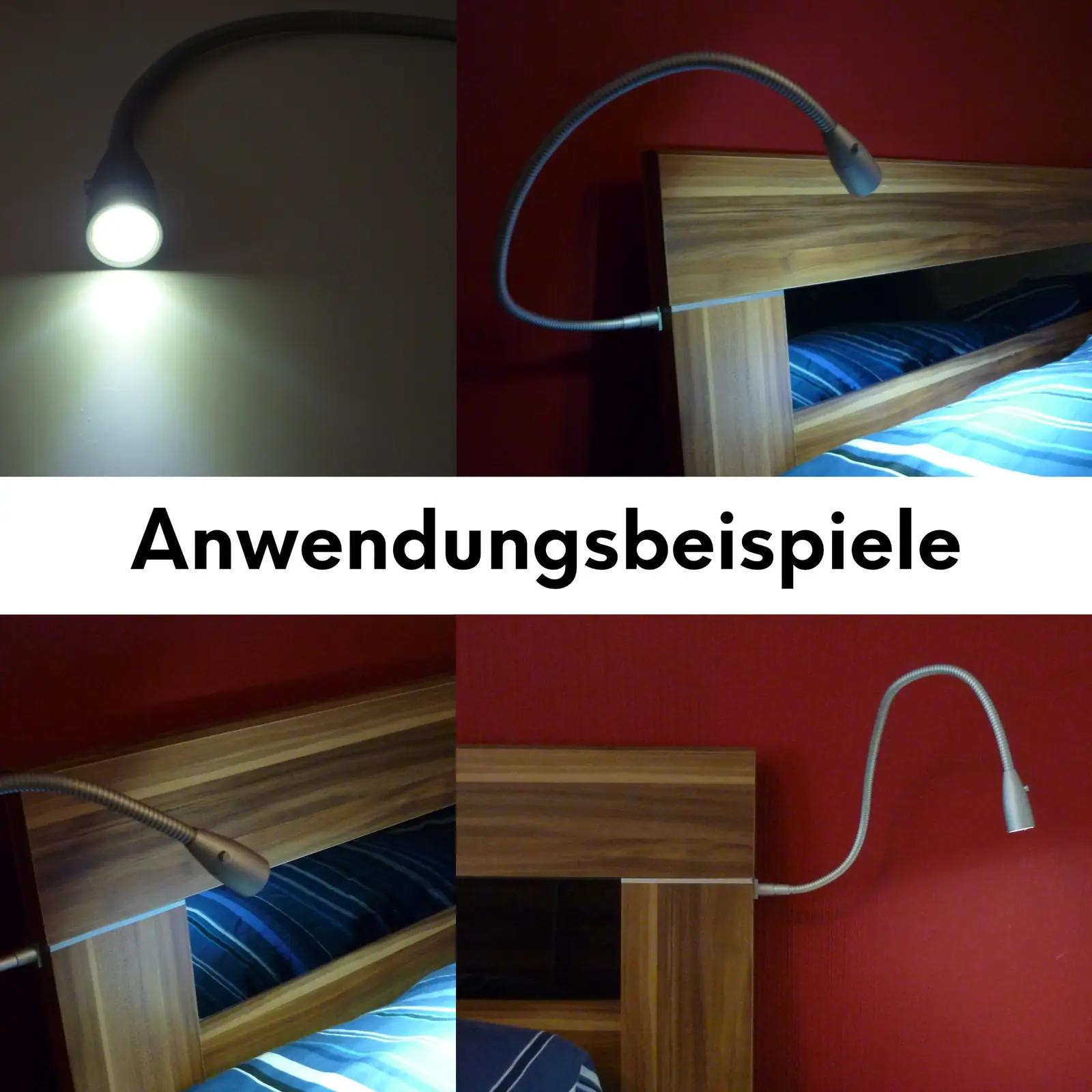 kalb Material für Möbel modernne LED-lugemislamp 2‑tk komplekt – pilt 7