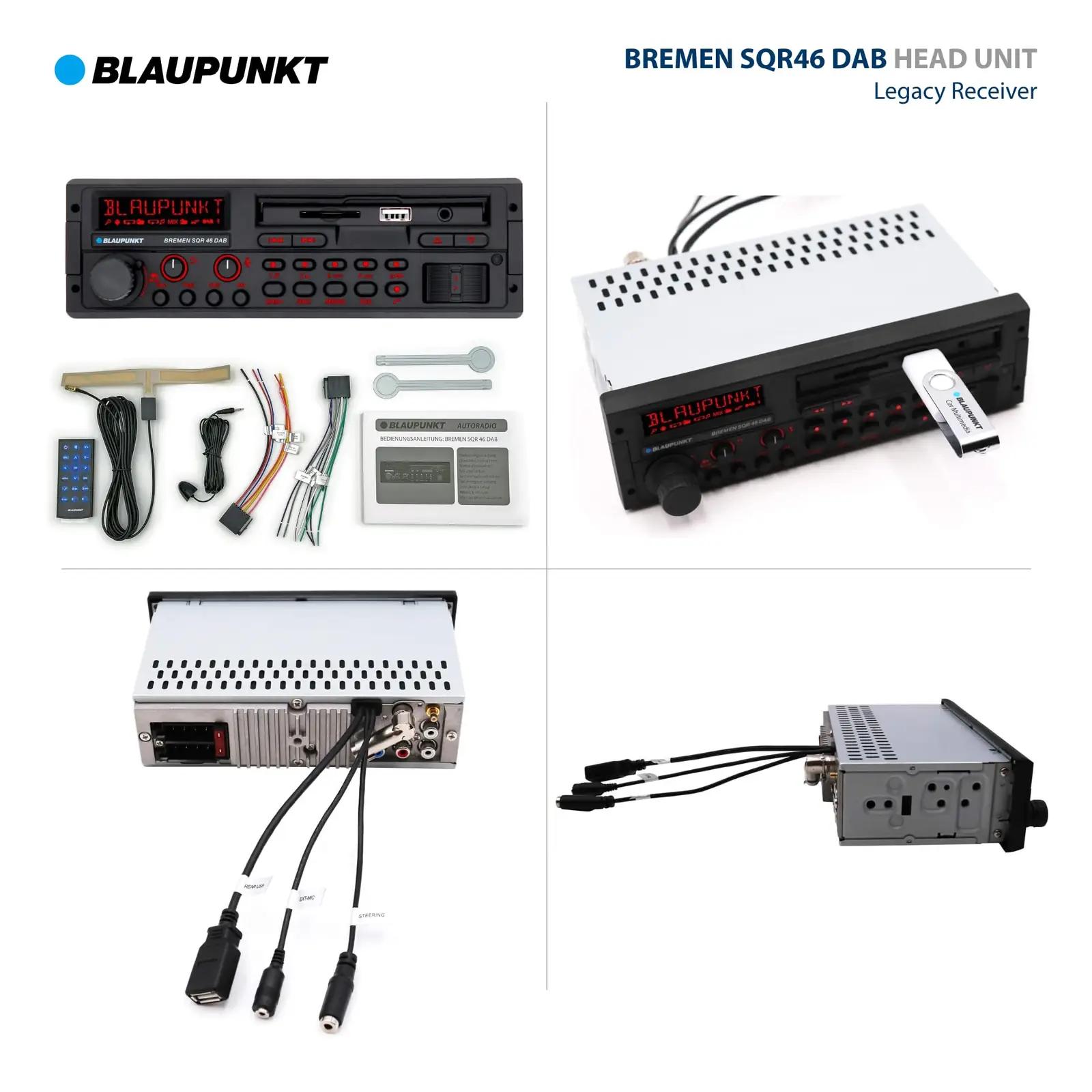Blaupunkt autoriraadio BREMEN – vanakooli disain ja DAB+ heli – pilt 6