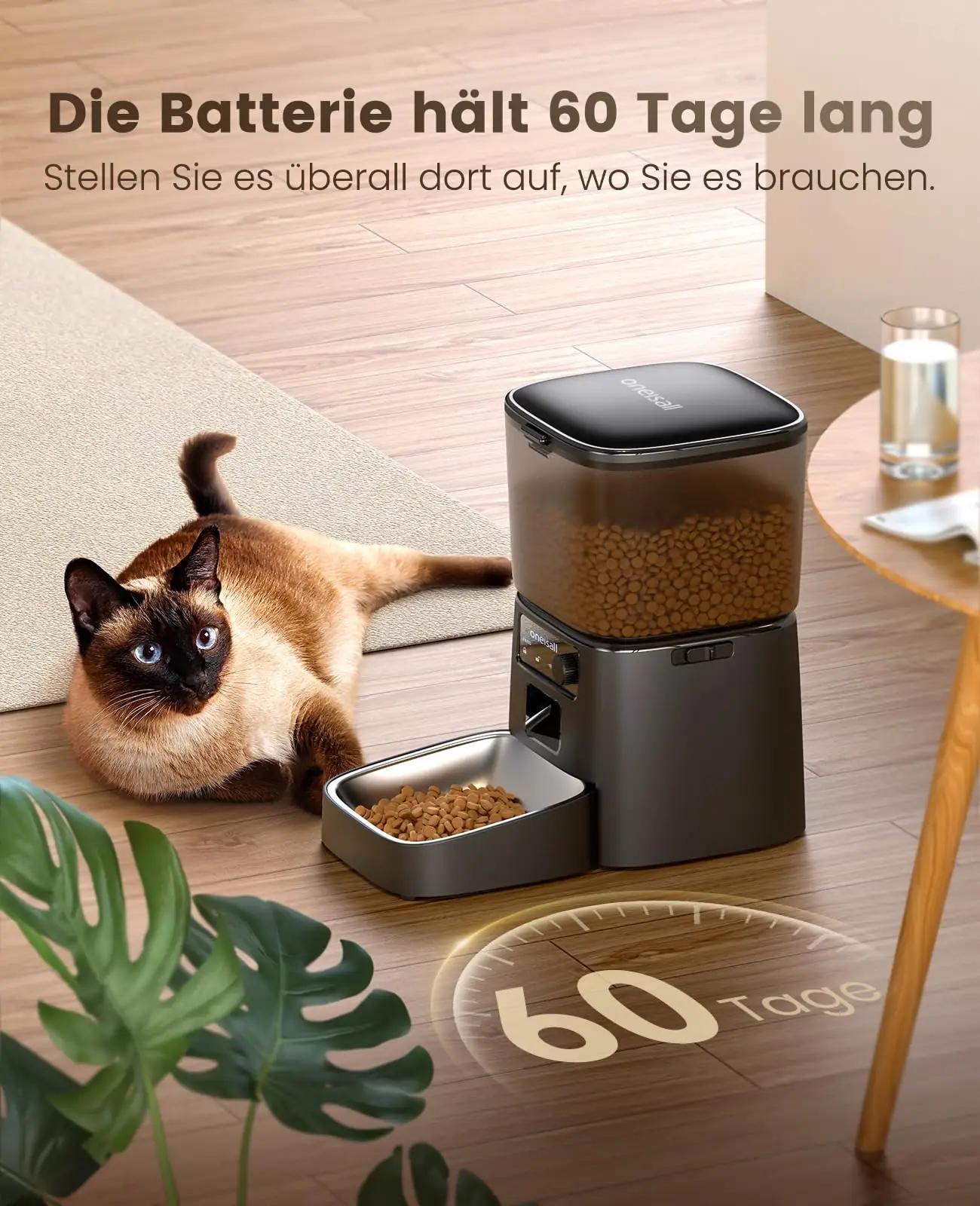oneisall roostevaba automaatne 3.5L lemmikloomatoiduseade – pilt 6