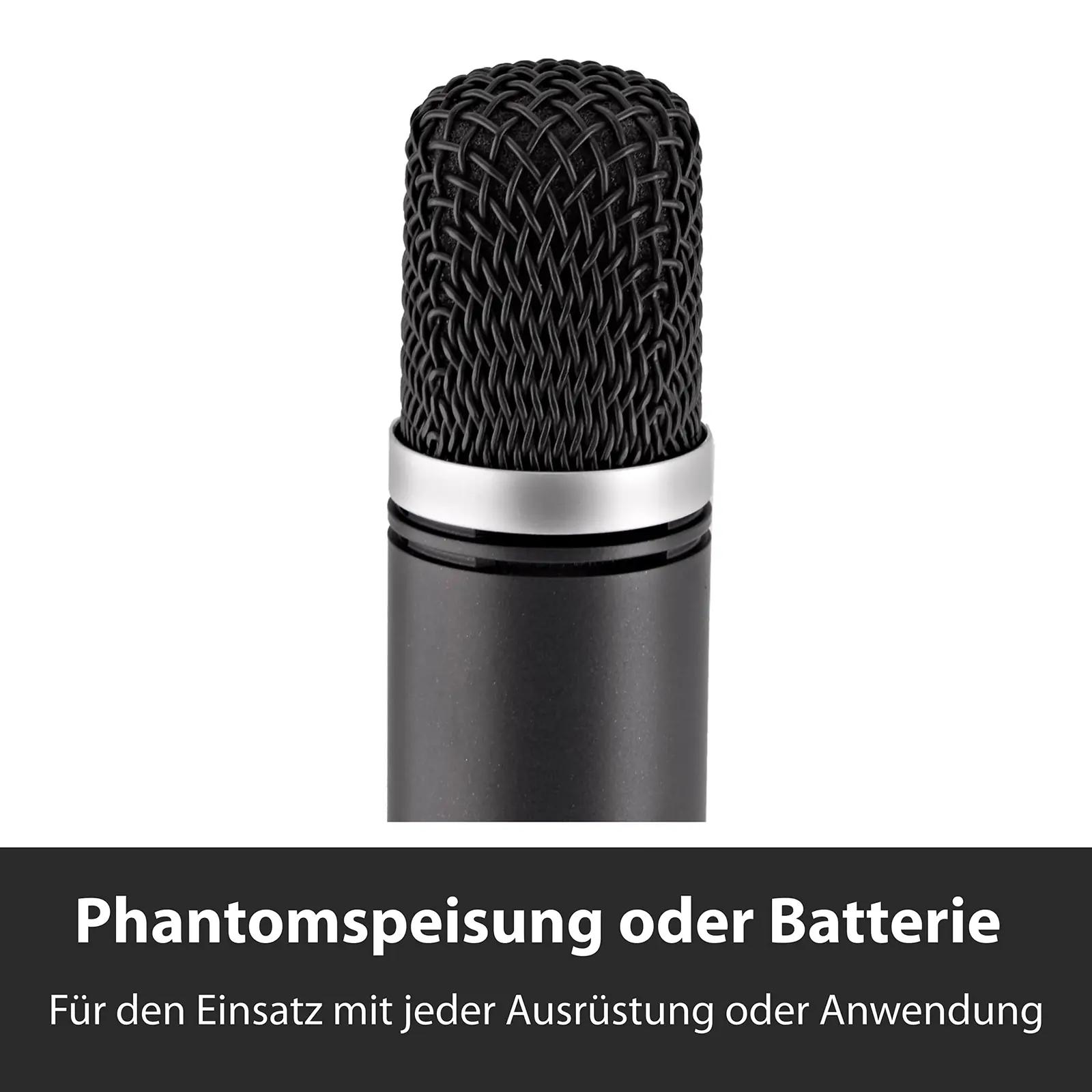 AKG professionaalne metallist kondensaatormikrofon – pakend ja tarvikud