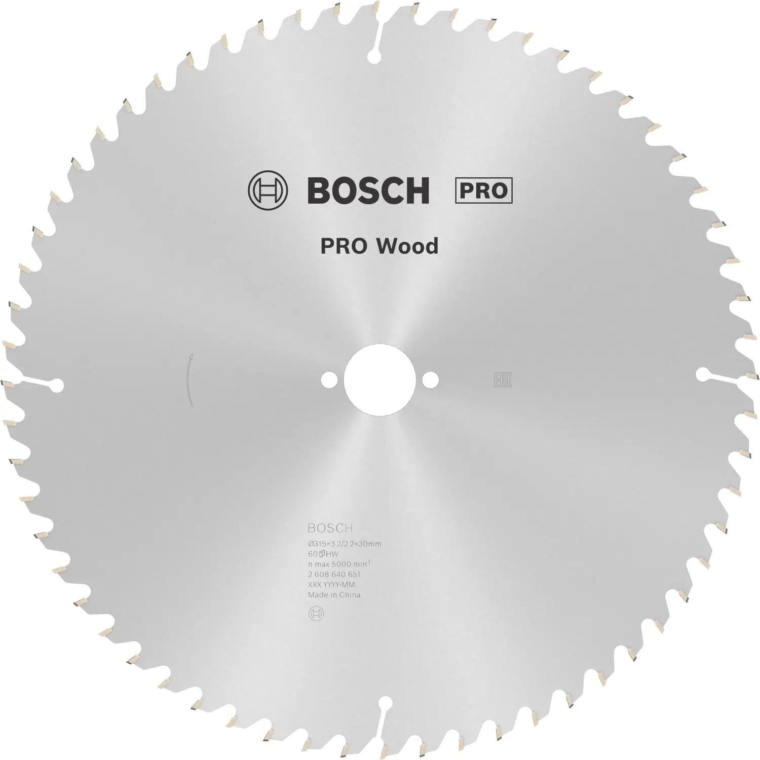 Bosch professionaalne puiduketas 315 mm — täpne lõikus