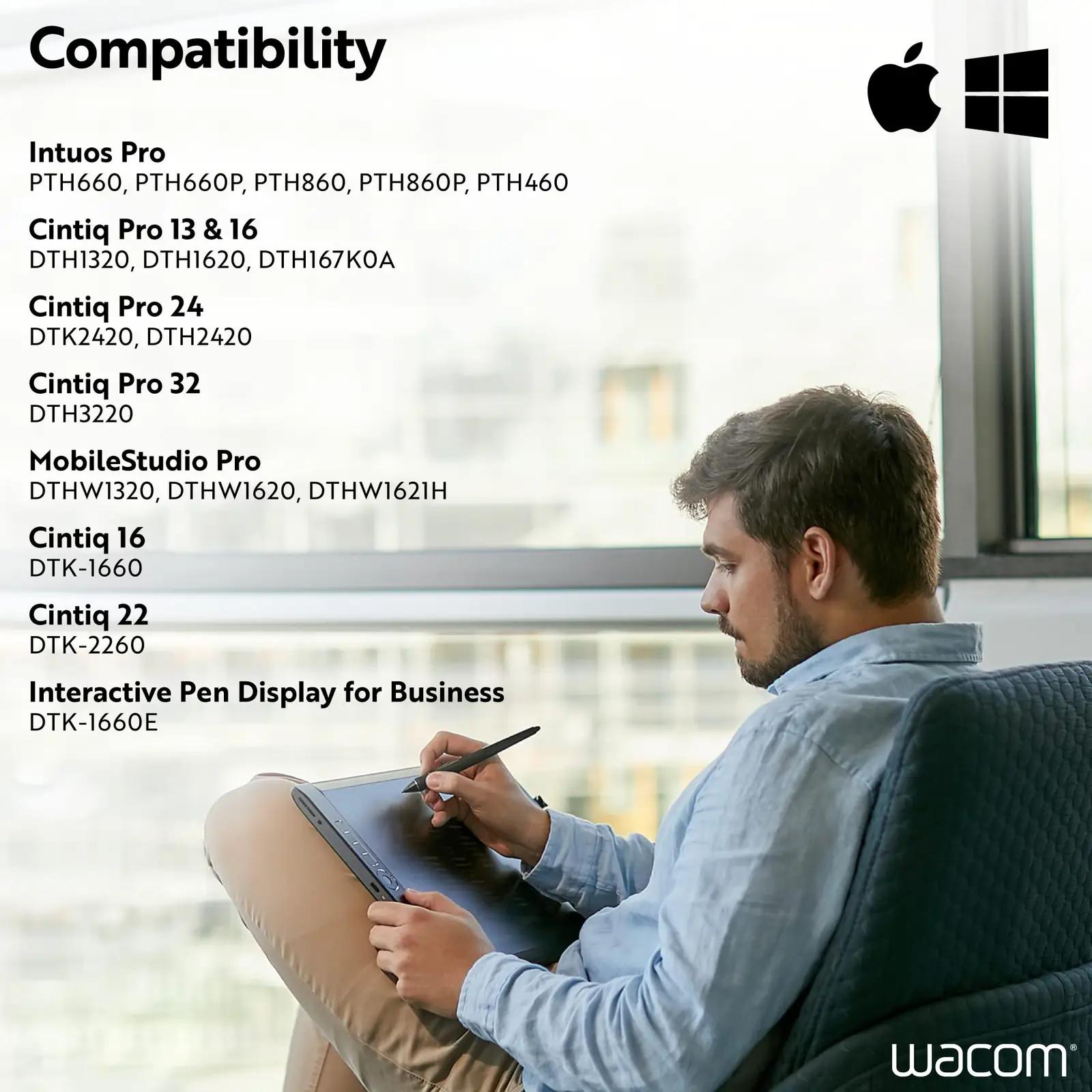 Wacom aluminiumist Pro Pen 2 – täpne joonistuspliiats KP504E – pilt 7