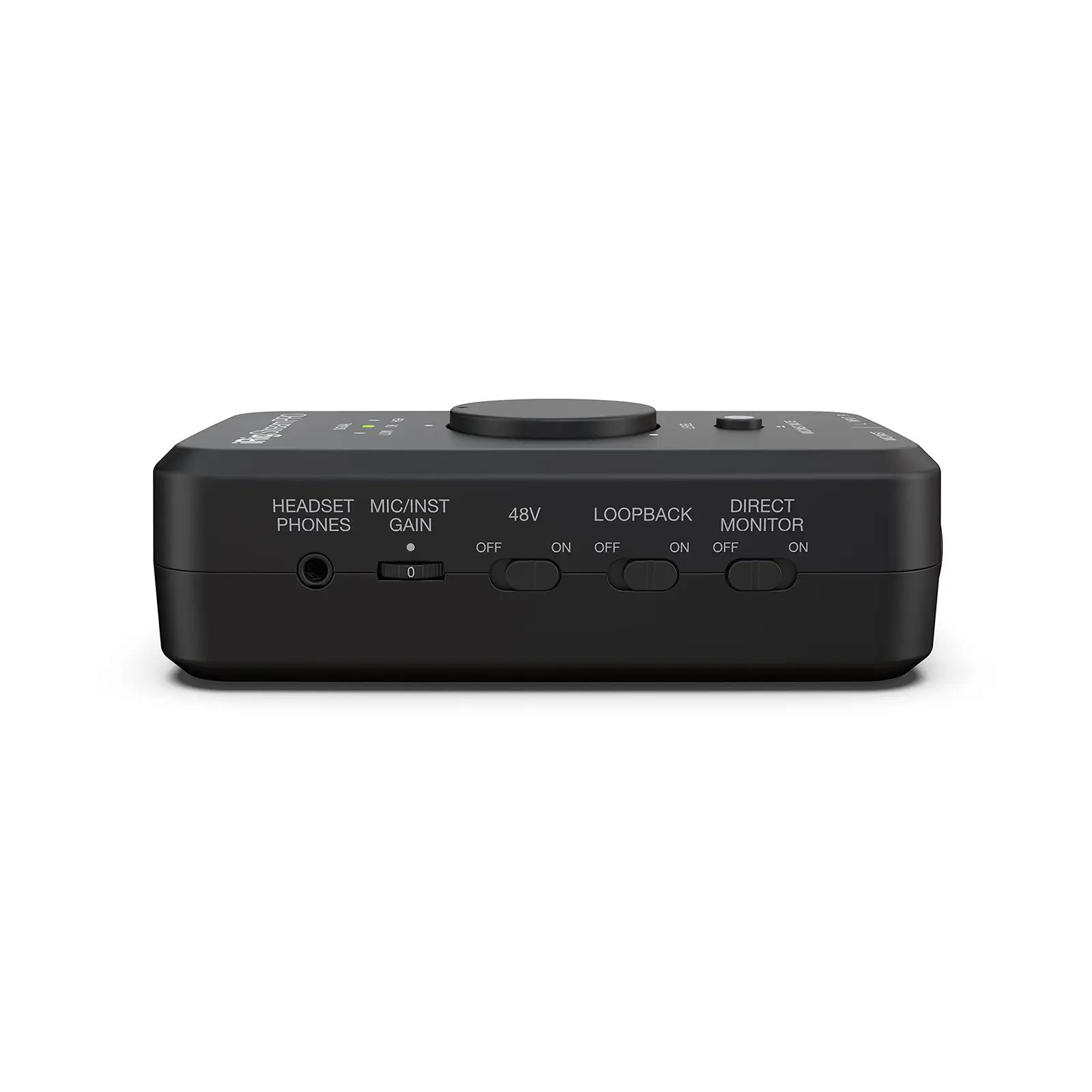 IK Multimedia audio-liides stuudioks ja voogedastuseks — – lisavaade