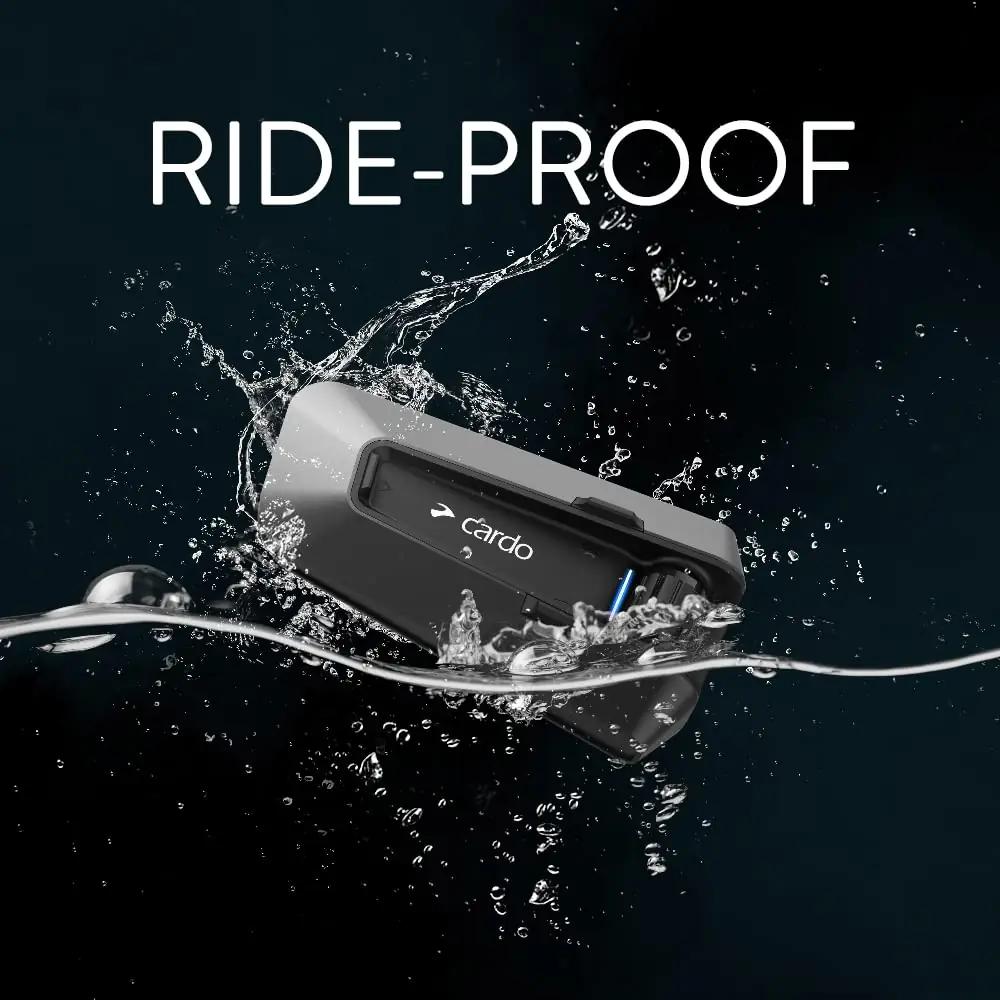 Cardo PACKTALK Edge — vastupidav mootorratta intercom ja – pakend ja tarvikud