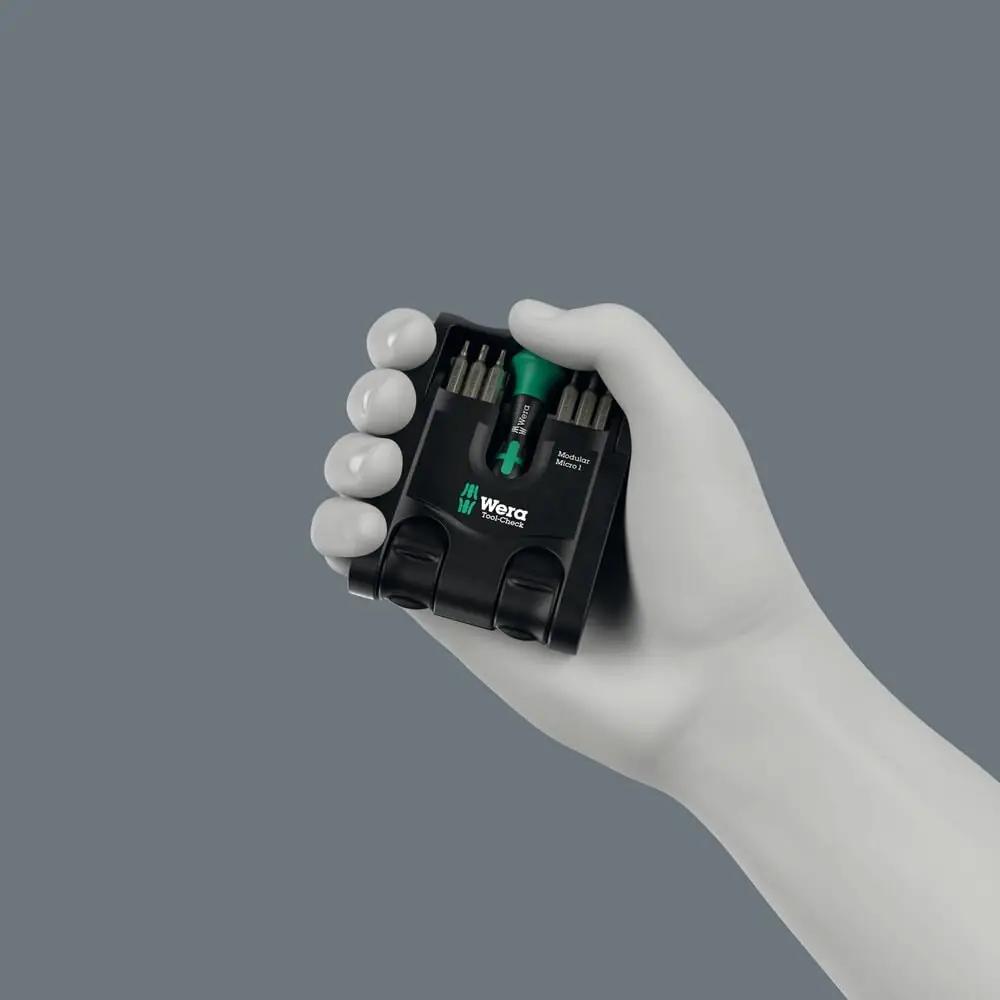 Wera tööriistakomplekt modular — vastupidav teraskingitus – kasutusnäide