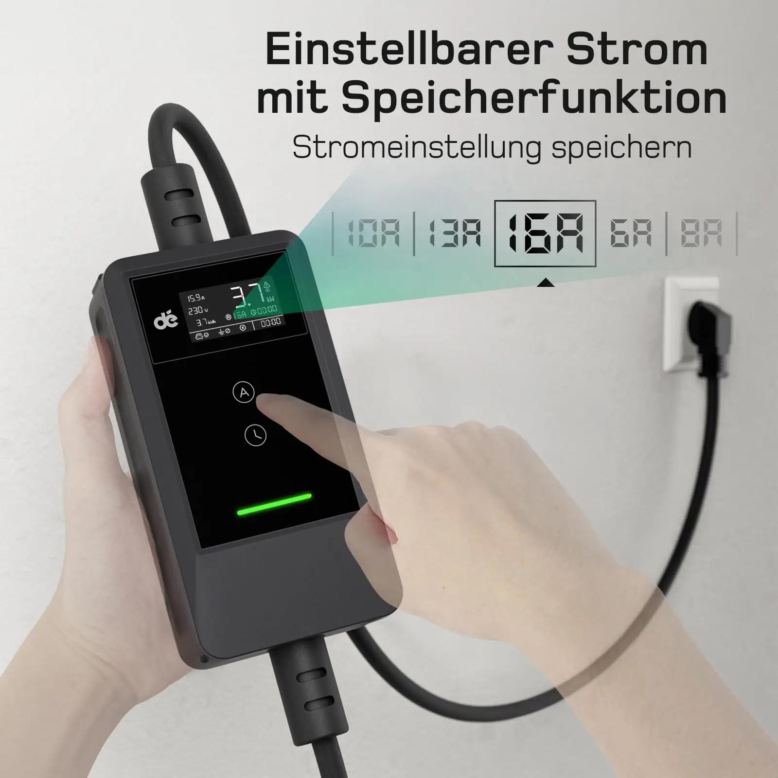 dé 7 m Typ 2 laadimiskaabel 3,7 kW – vastupidav ja mugav – pilt 7