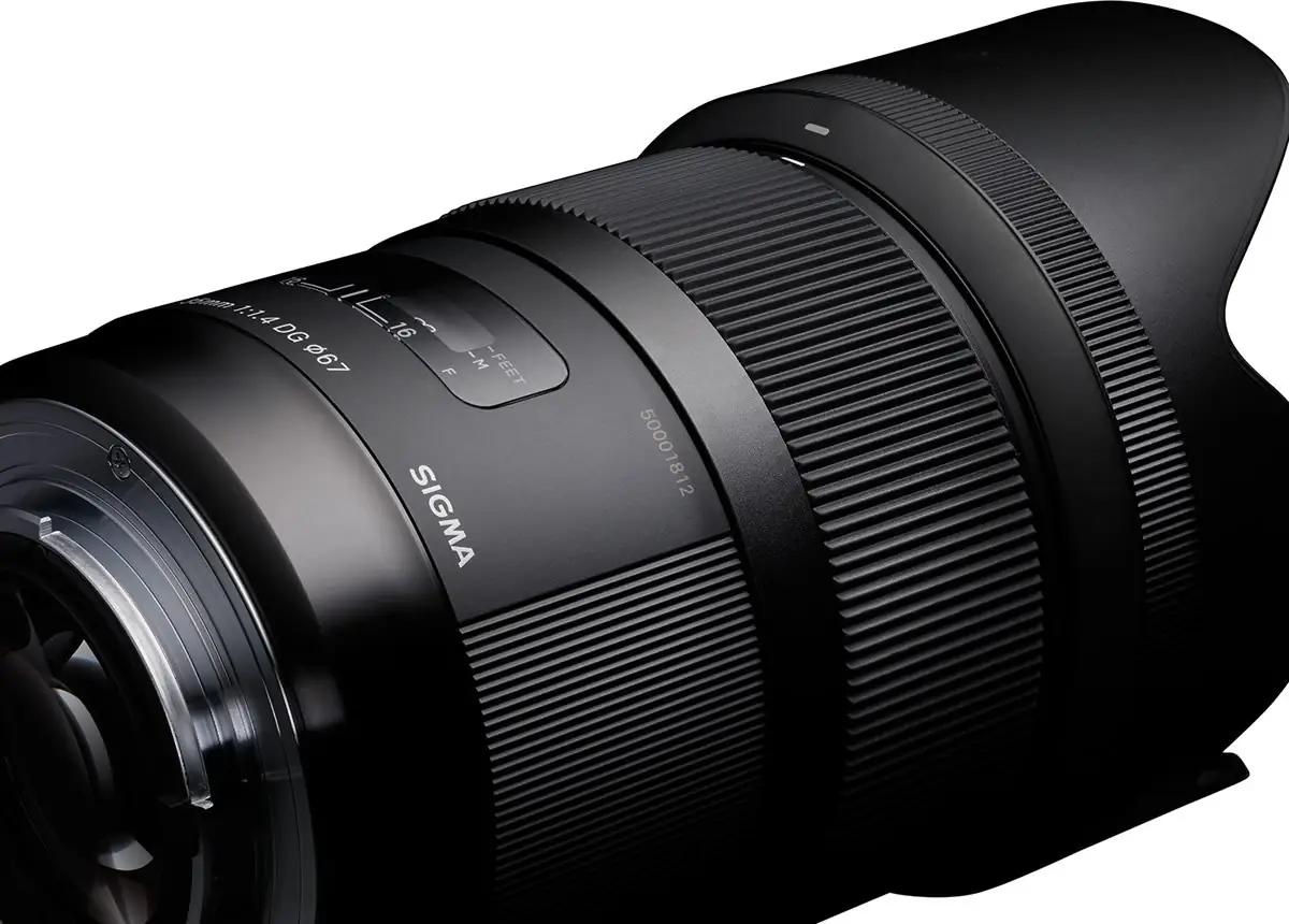 Sigma kvaliteetne 35mm F1,4 Art objektiiv – vastupidav metall – pilt 7