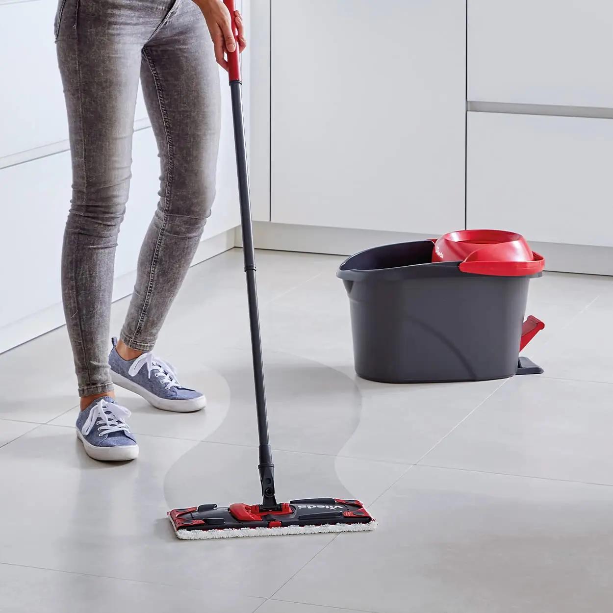 Vileda Ultramax Turbo 2in1 – mitmeotstarbeline mikrofiibermopp – detailne vaade