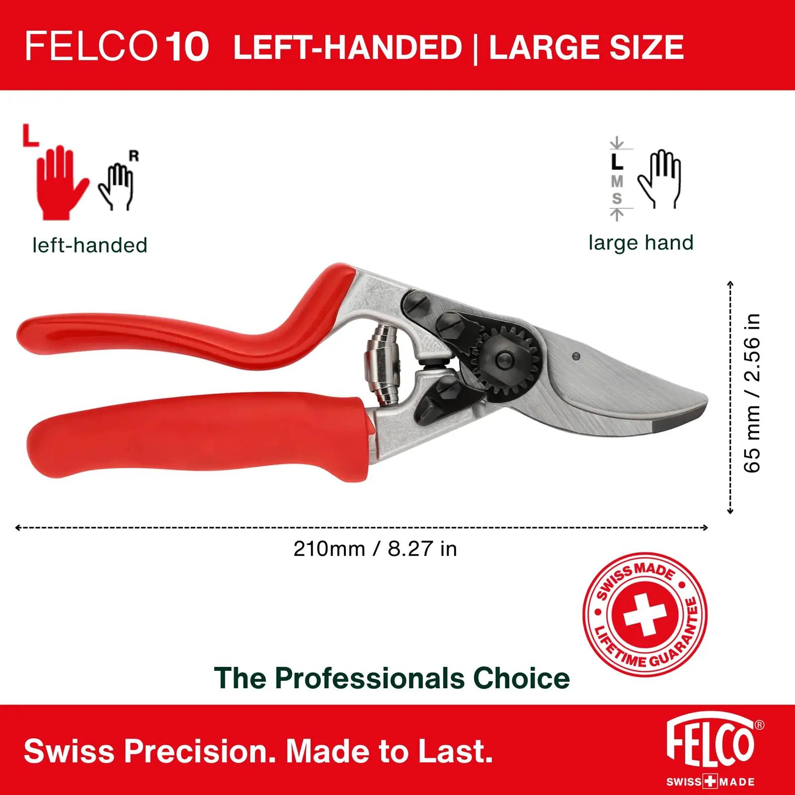 FELCO F10 aed – detailne lähivaade