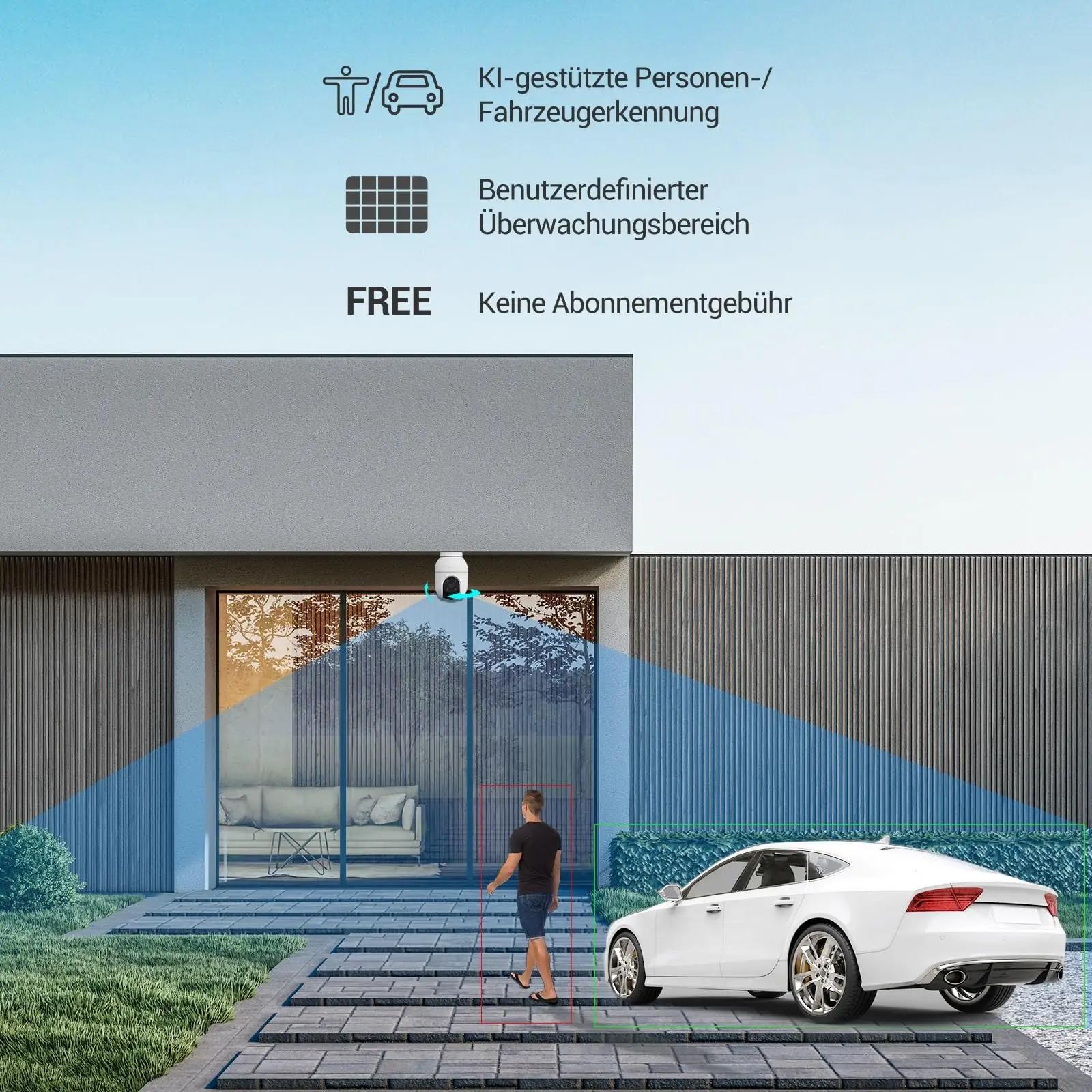 EZVIZ CS-C8c videovalvetehnika – detailne lähivaade